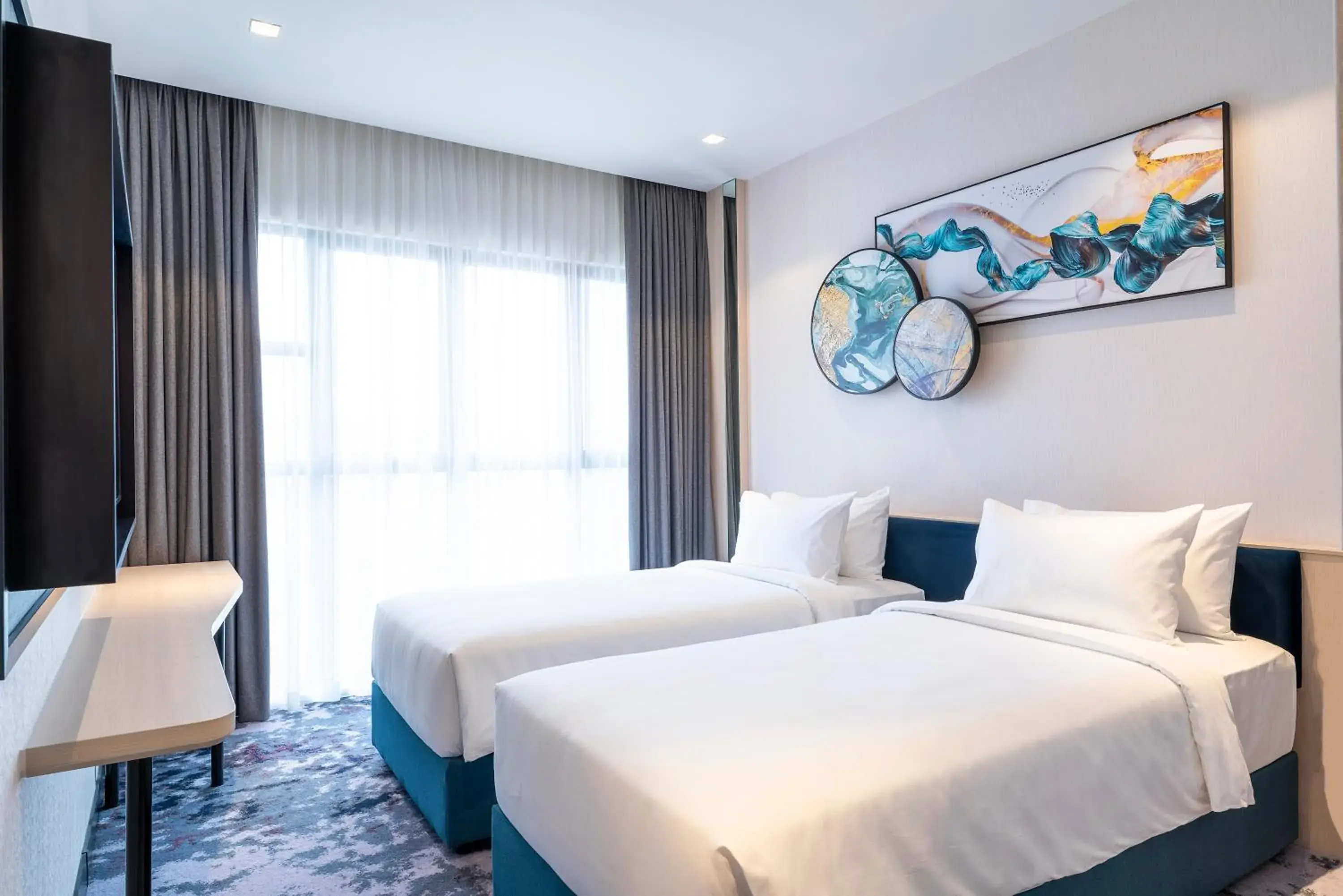 Bed in Mercure Kuala Lumpur Trion Bed in Mercure Kuala Lumpur Trion