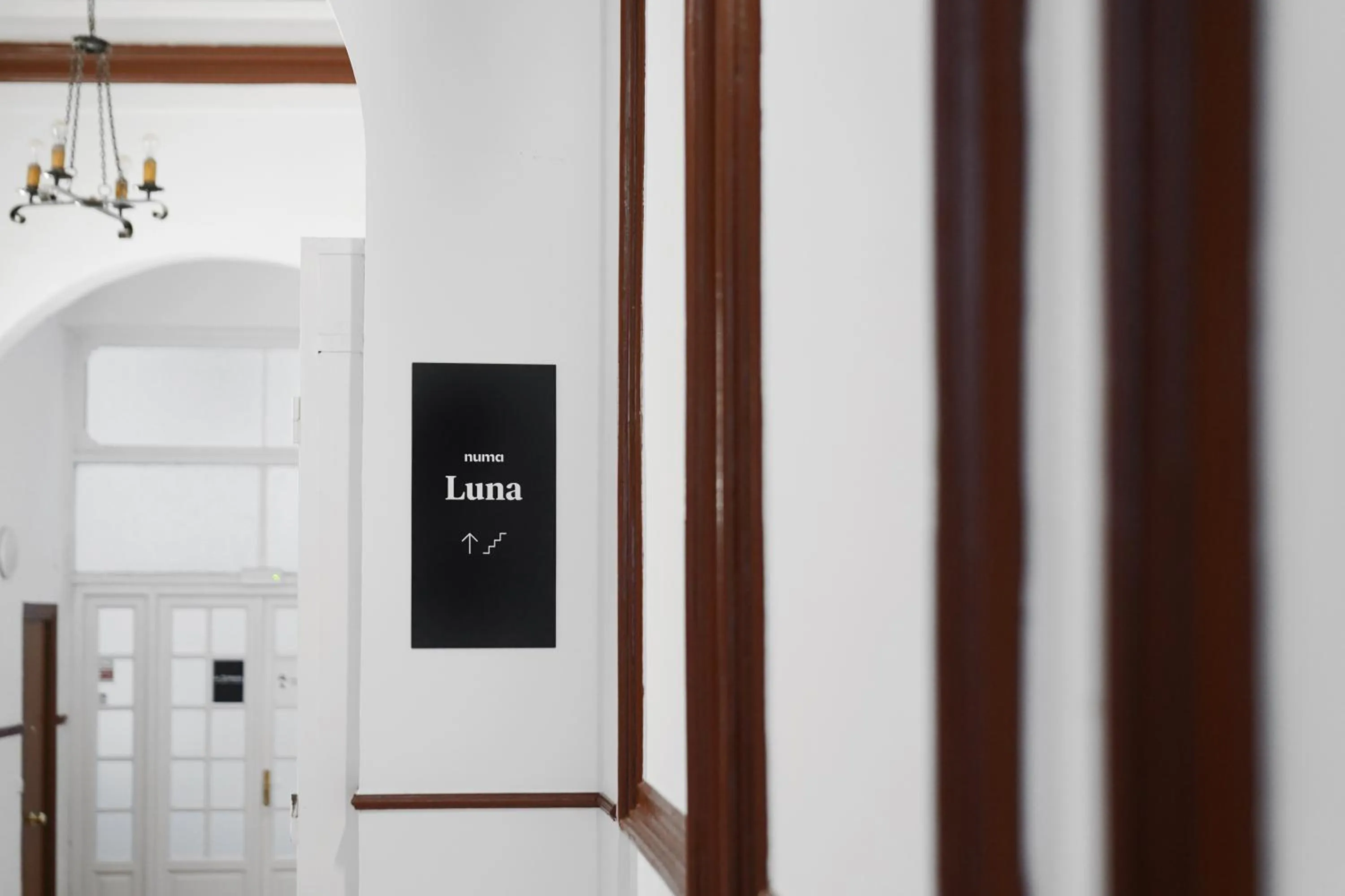 Logo/Certificate/Sign in Numa Madrid Luna