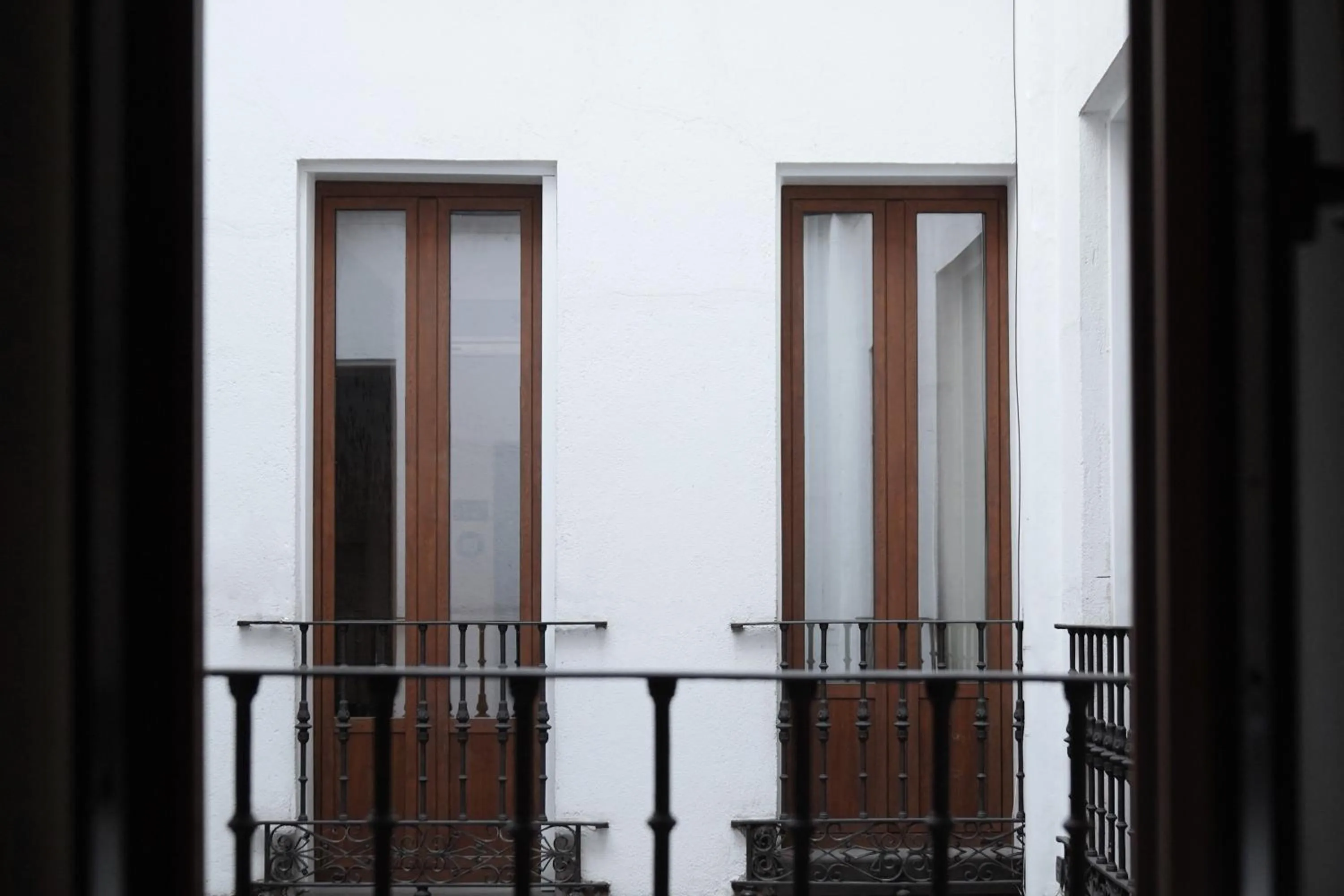 Inner courtyard view in Numa Madrid Luna