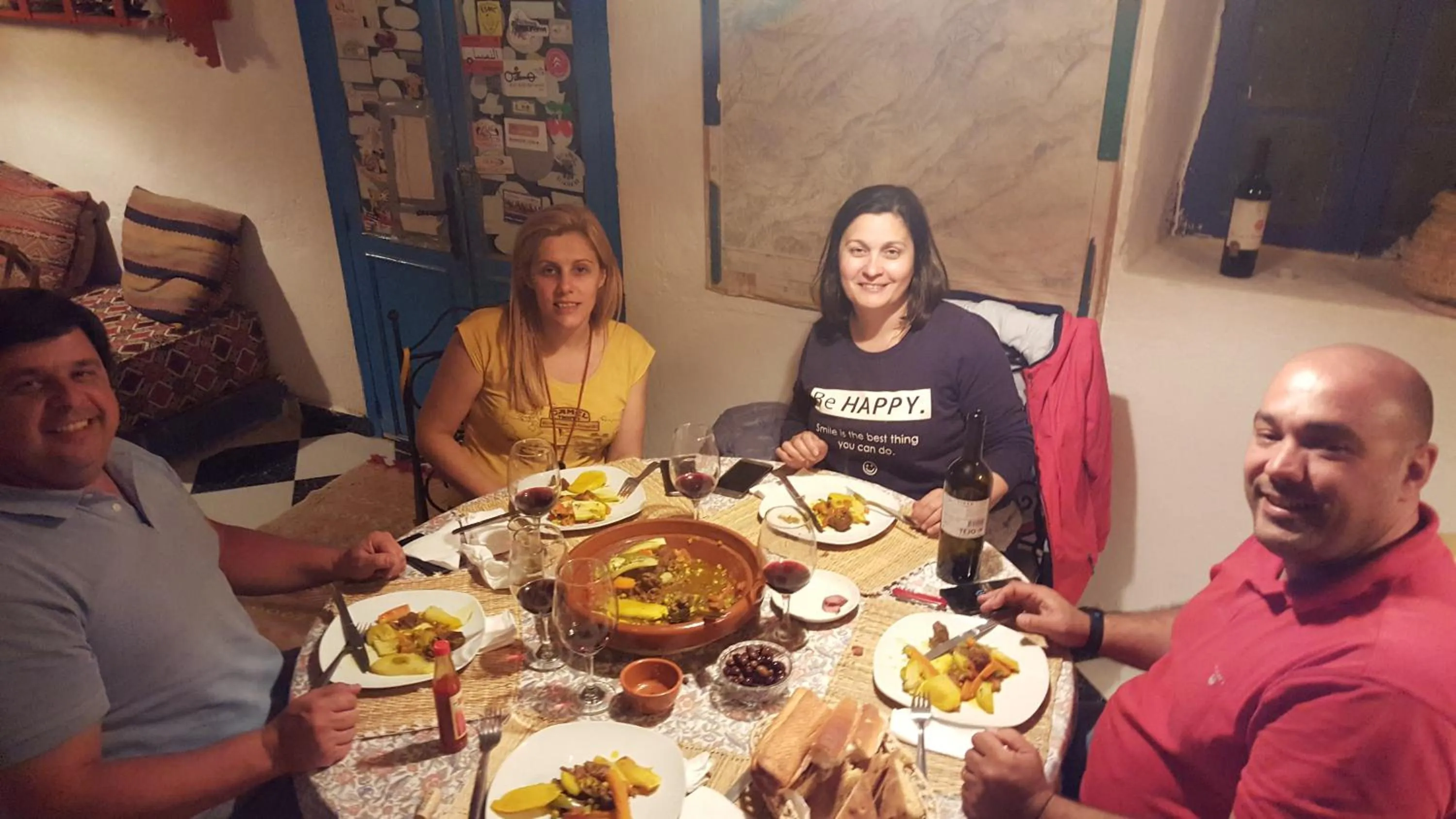 Dining area in Auberge Ibrahim