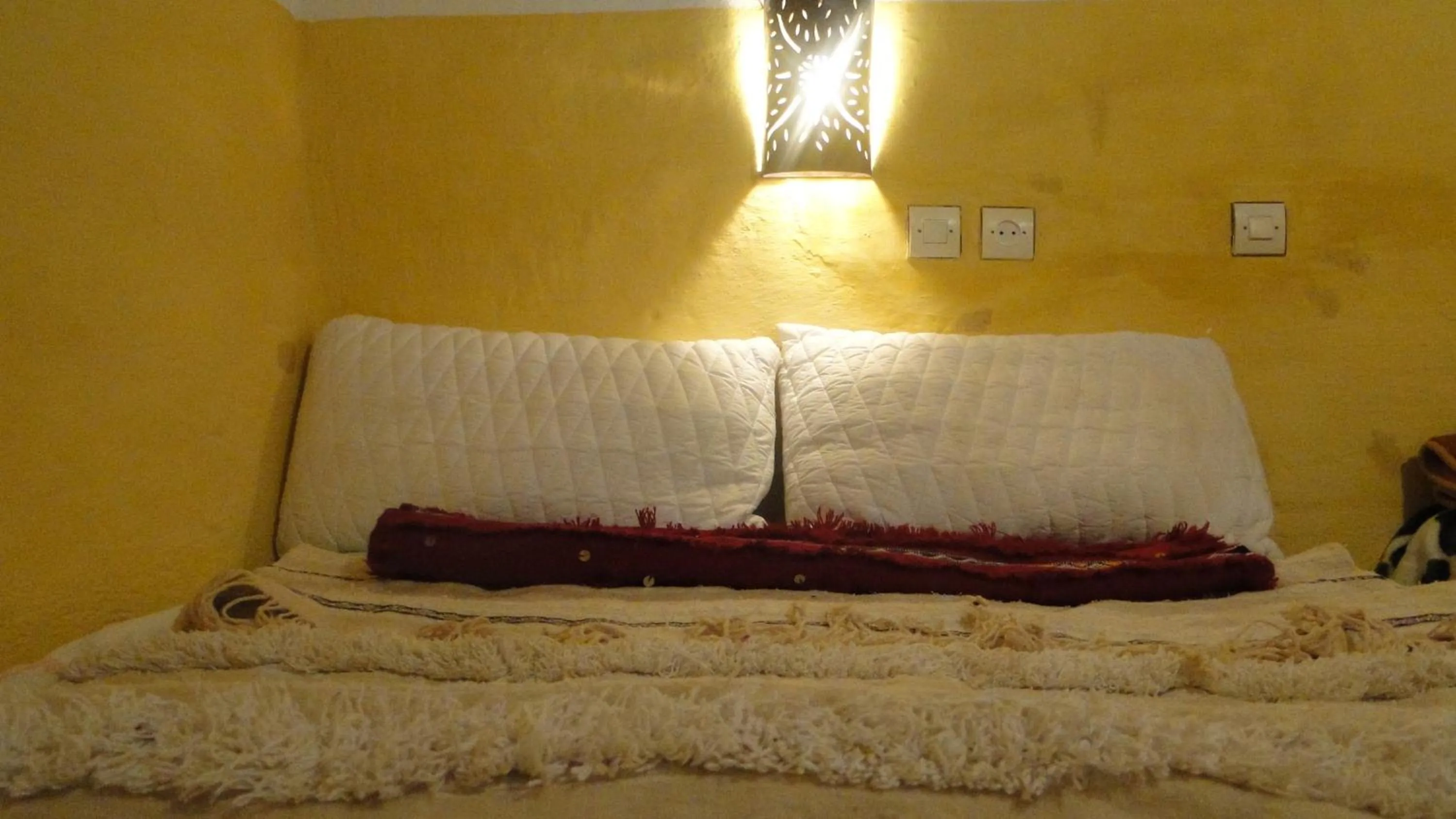 Bed in Auberge Ibrahim