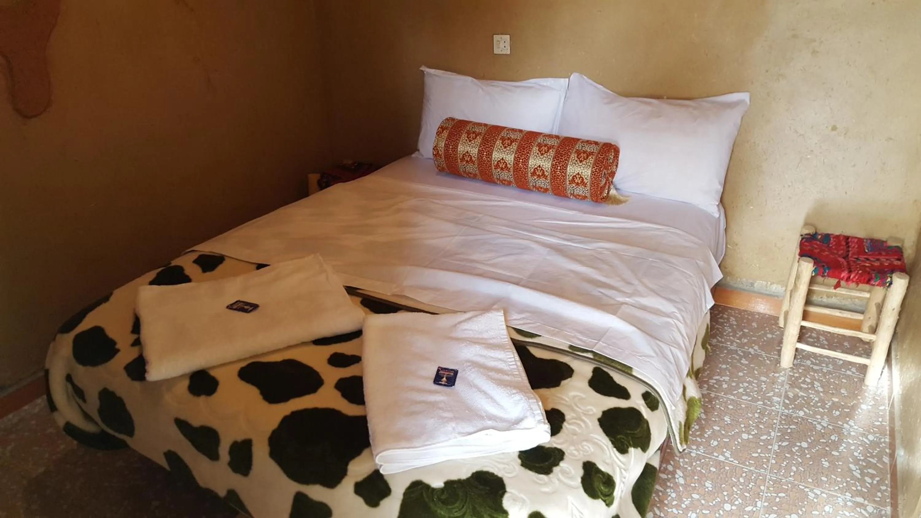 Bed in Auberge Ibrahim