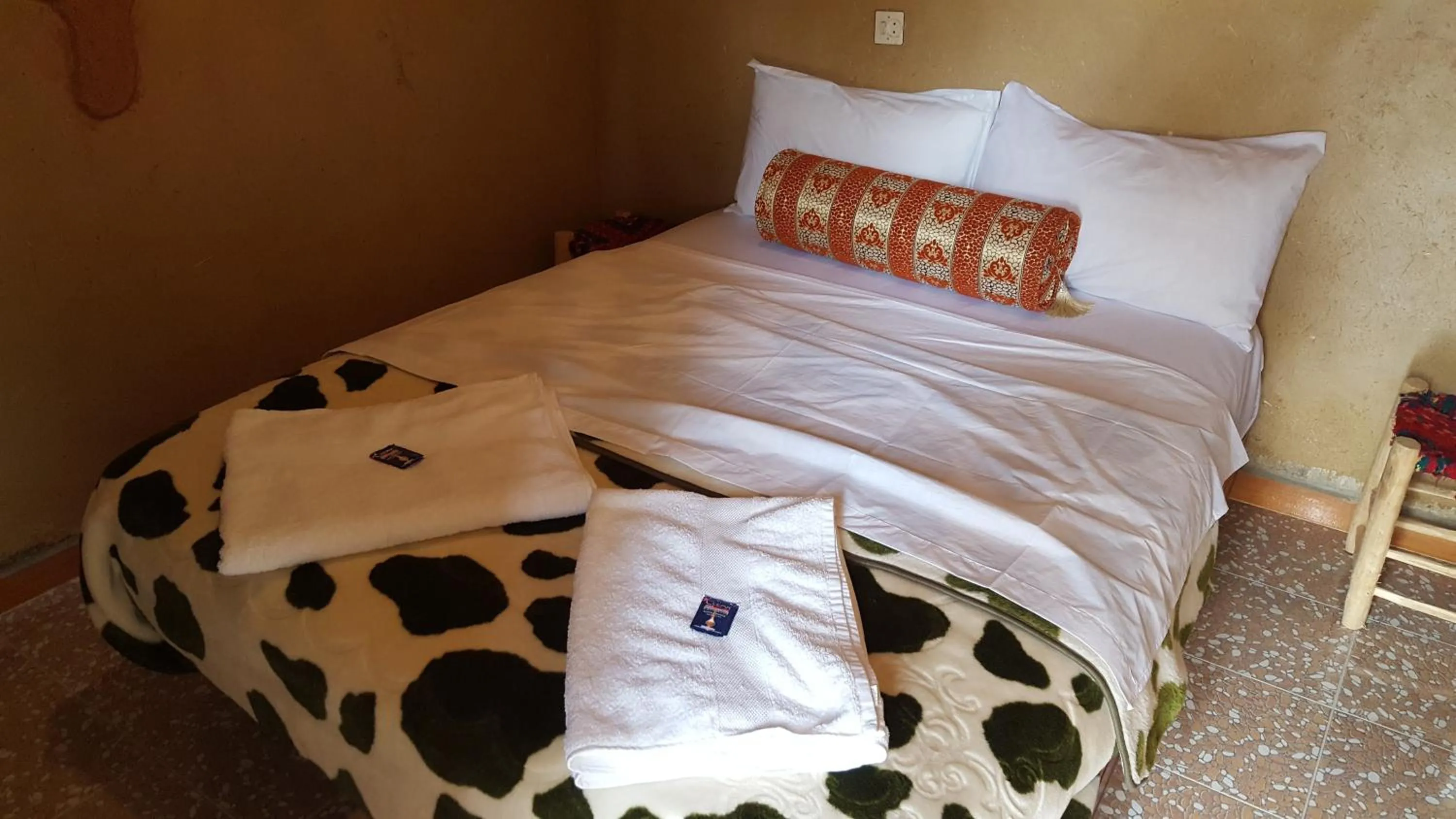 Bed in Auberge Ibrahim