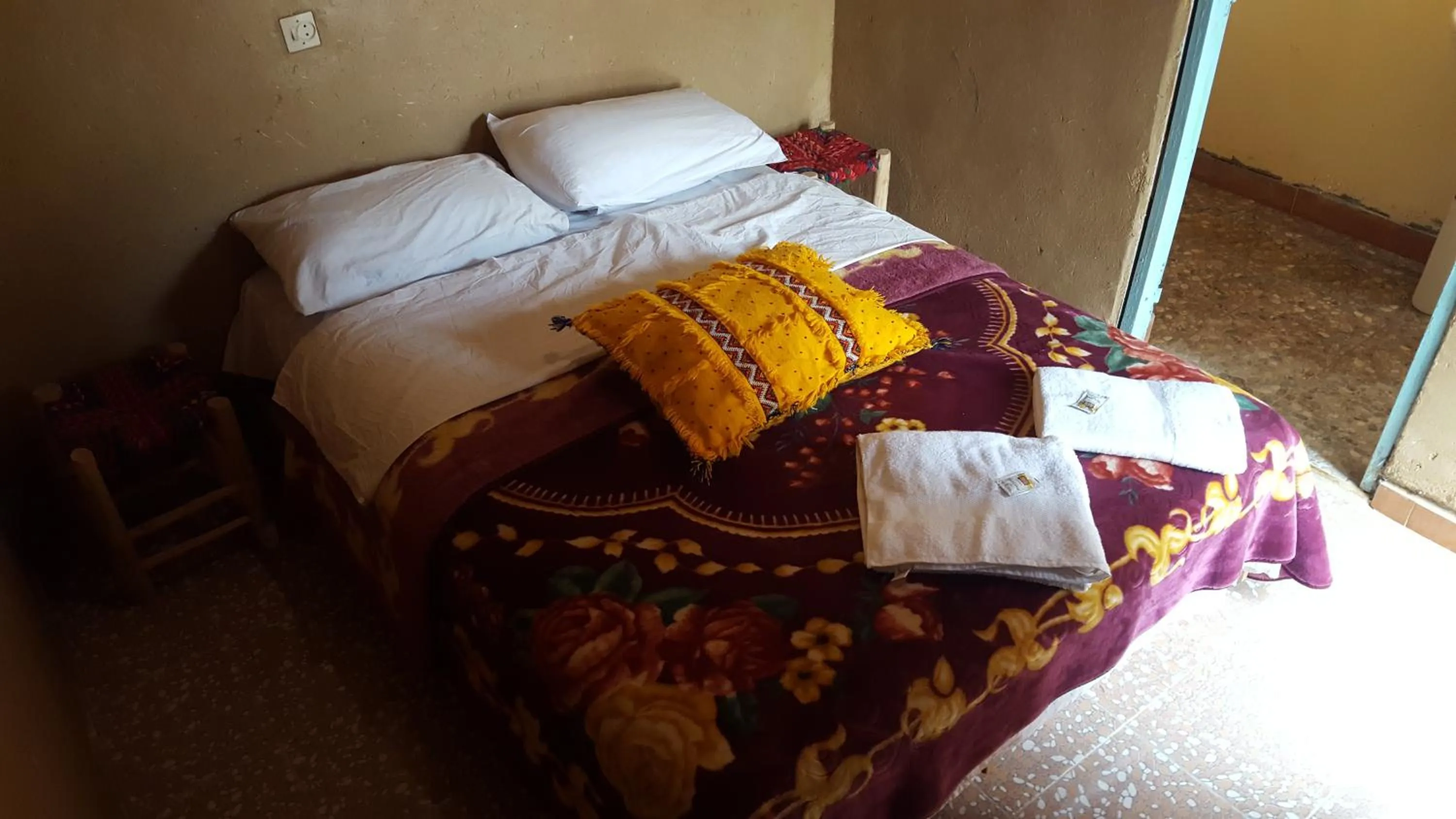 Bed in Auberge Ibrahim