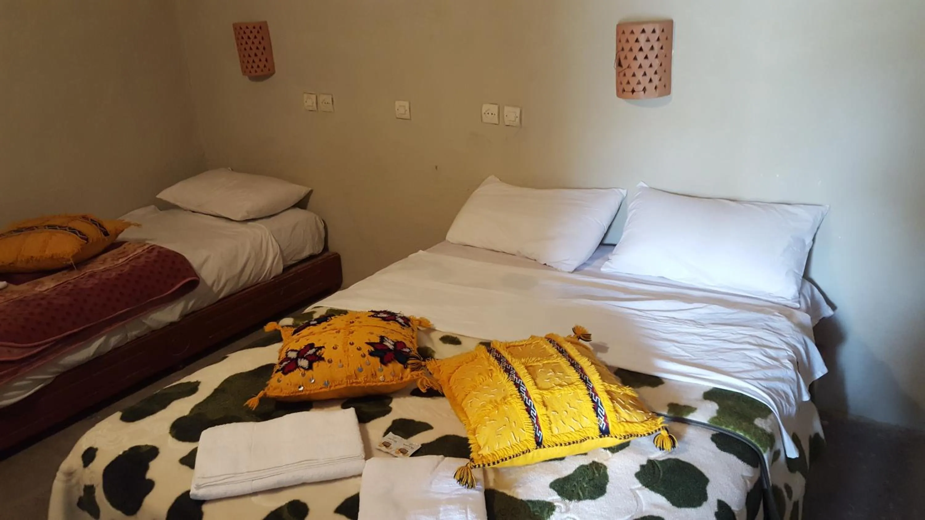 Bed in Auberge Ibrahim