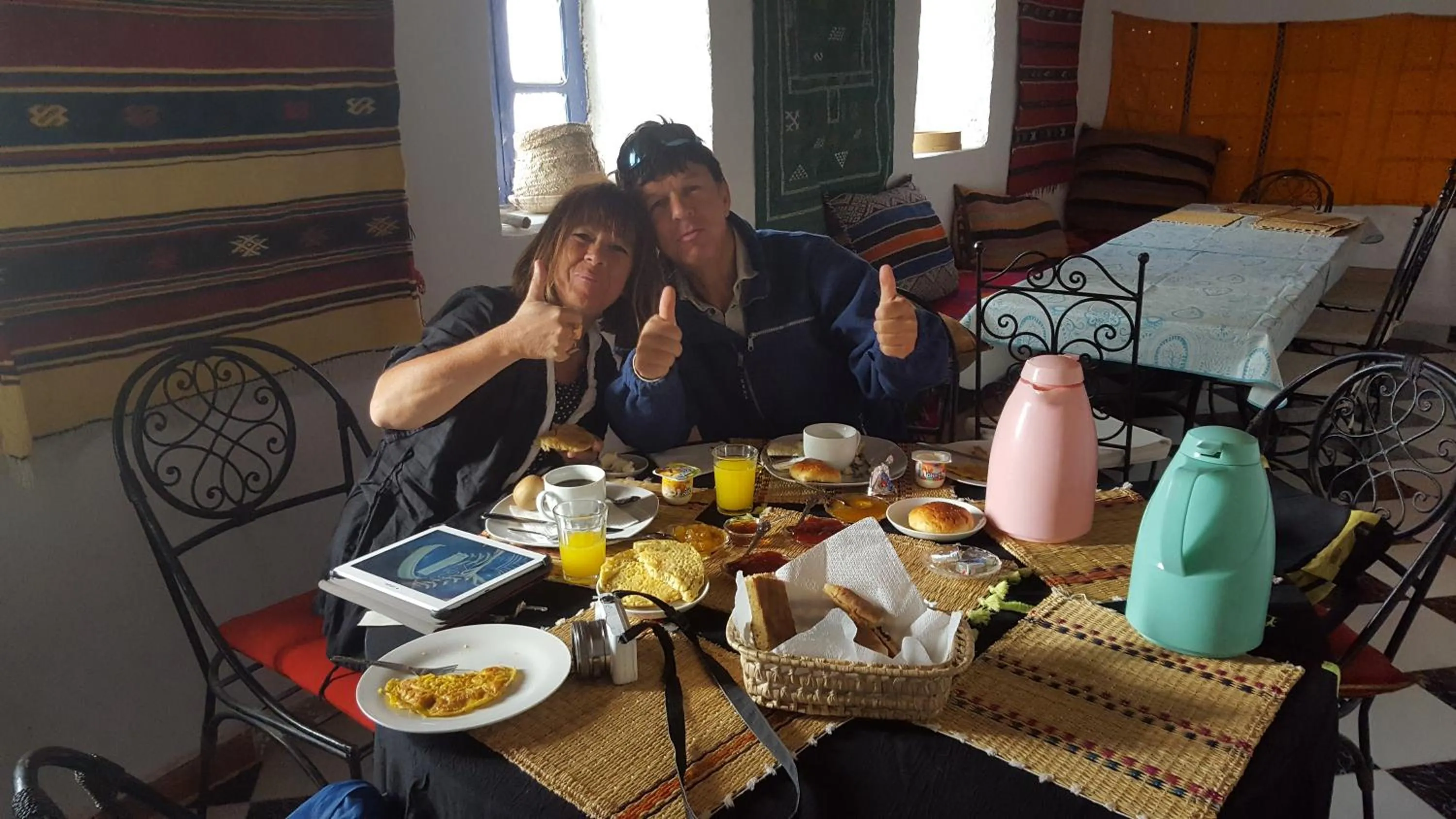 Breakfast in Auberge Ibrahim