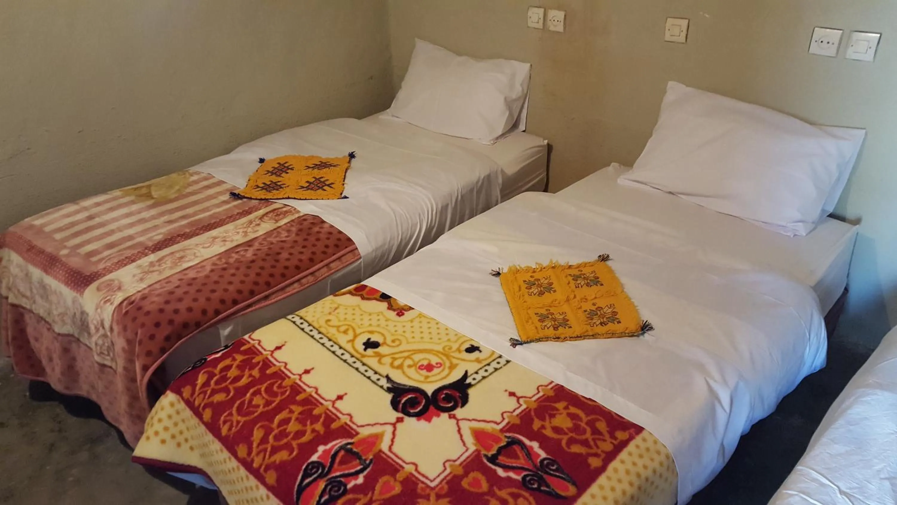 Bed in Auberge Ibrahim