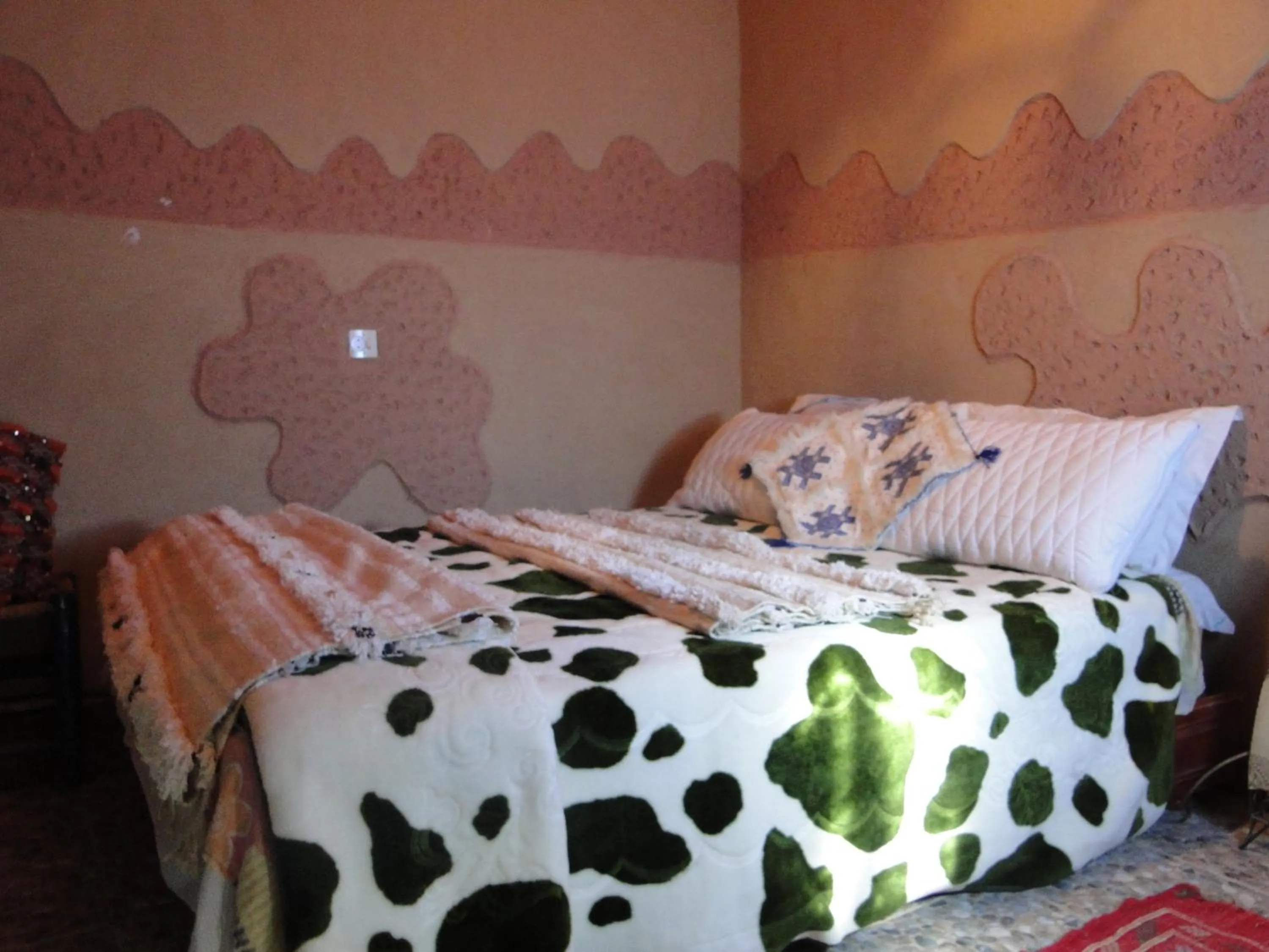 Bed in Auberge Ibrahim