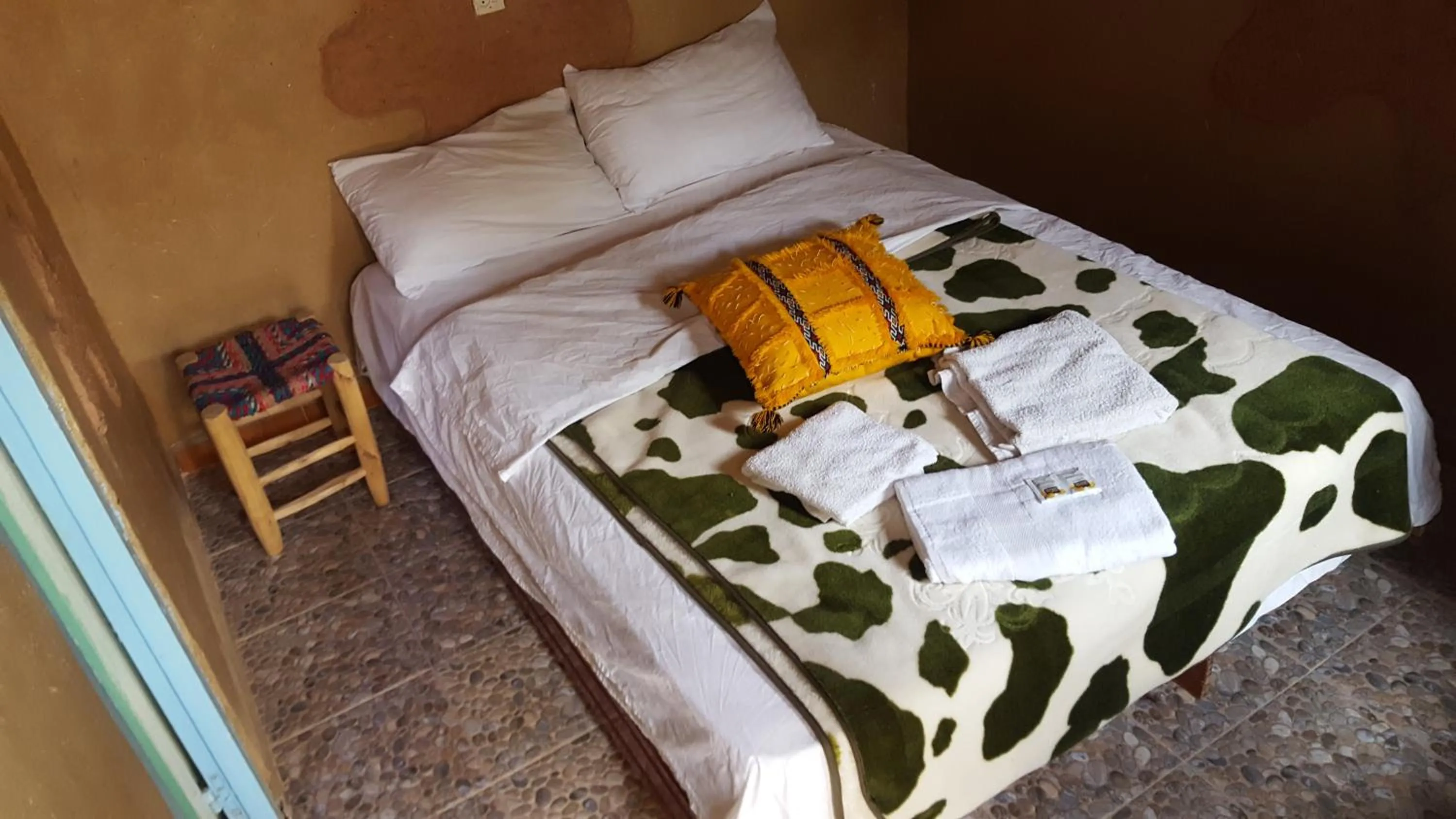 Bed in Auberge Ibrahim