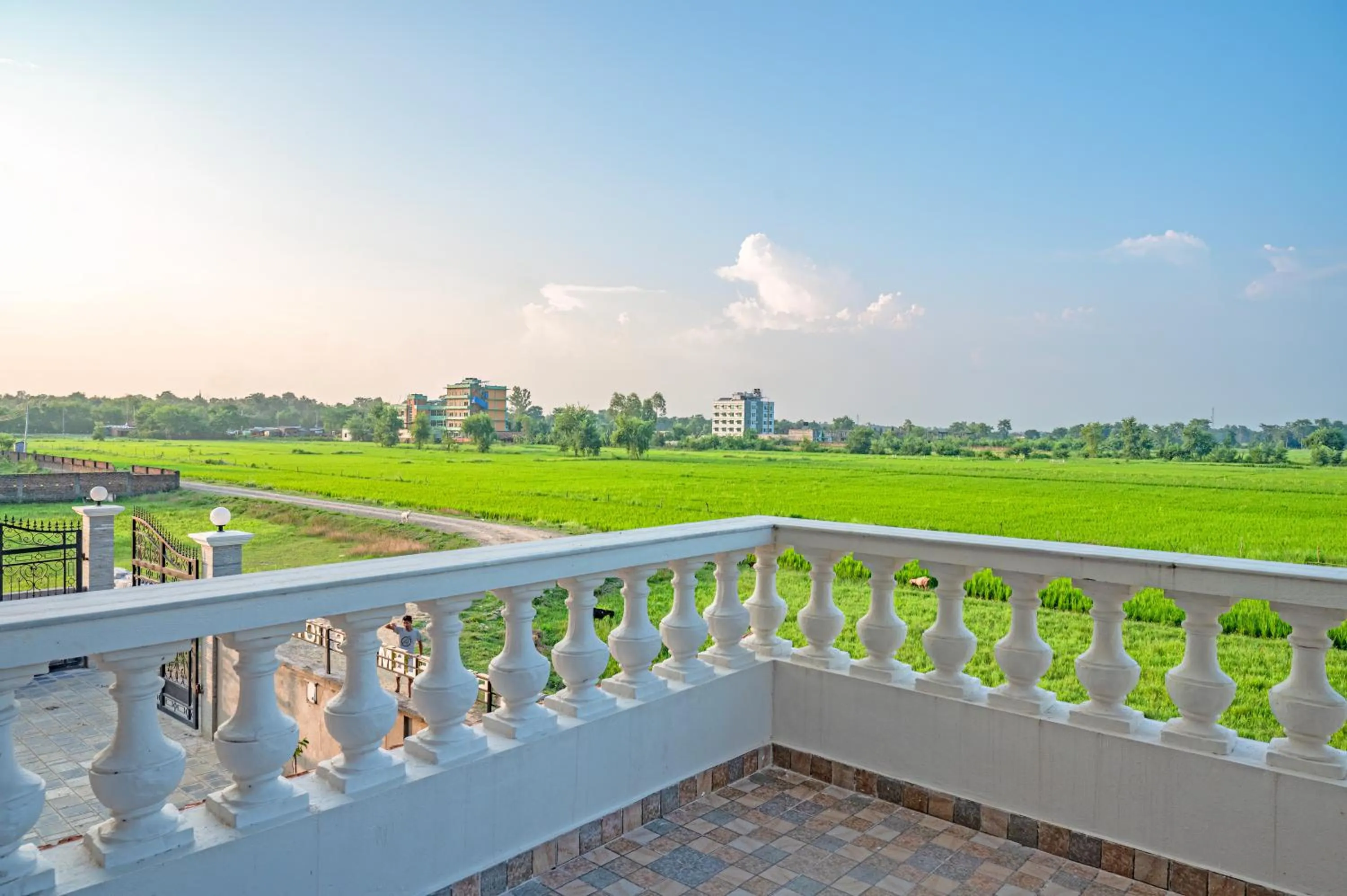 Natural landscape in Lumbini Five Elements Hotel