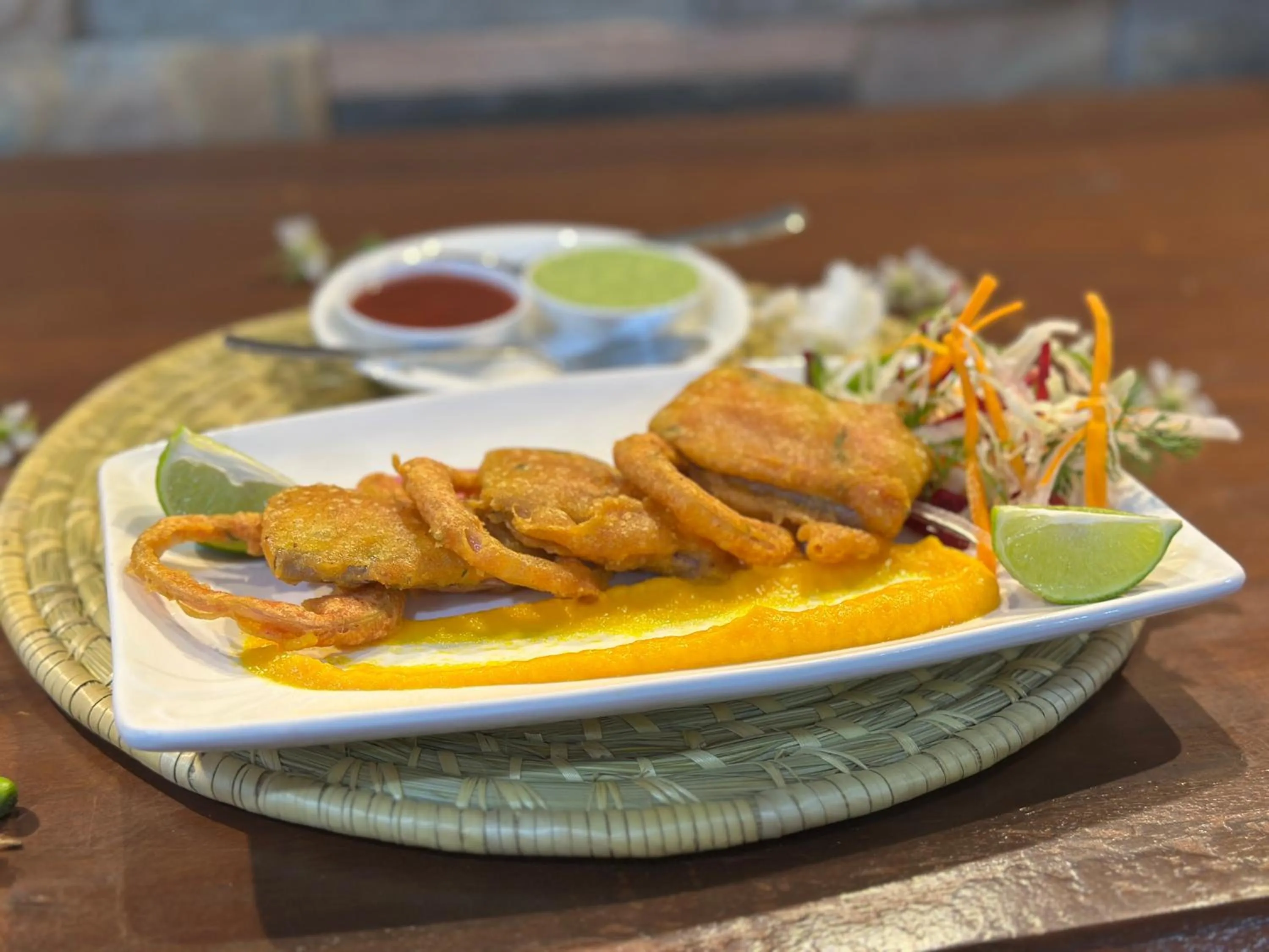 Food in Lumbini Five Elements Hotel