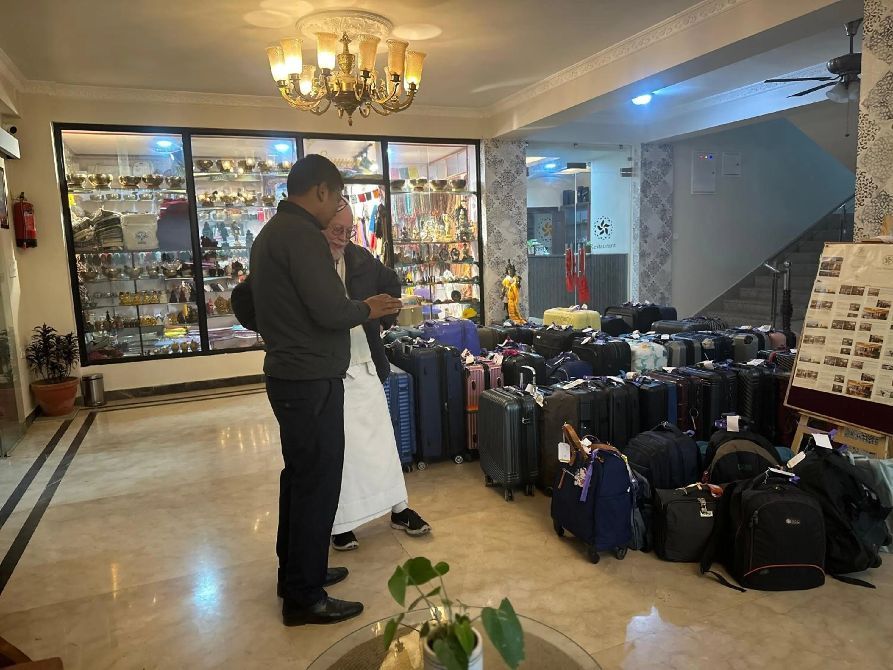 group of guests in Lumbini Five Elements Hotel