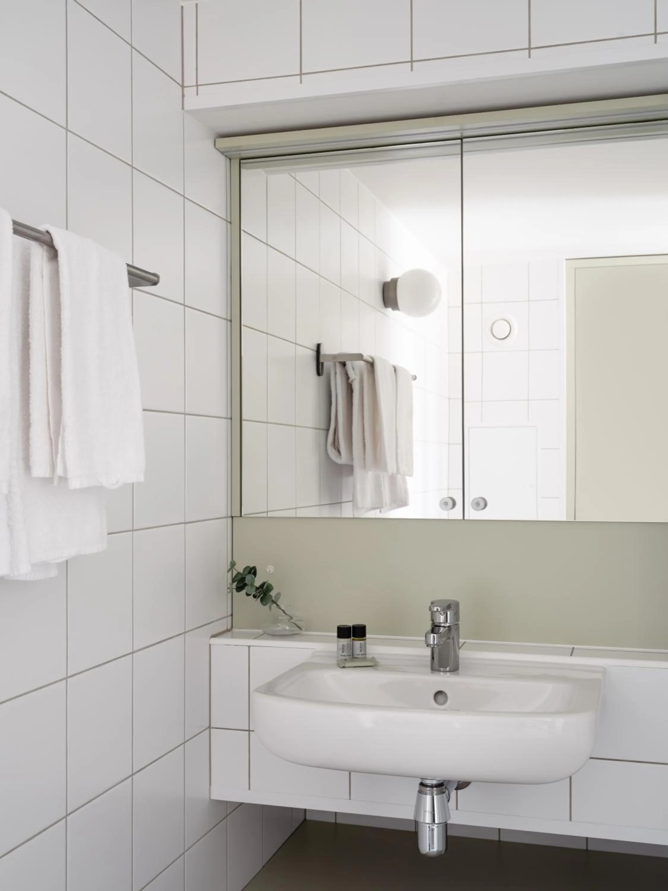 Bathroom in Waterfront Cabins
