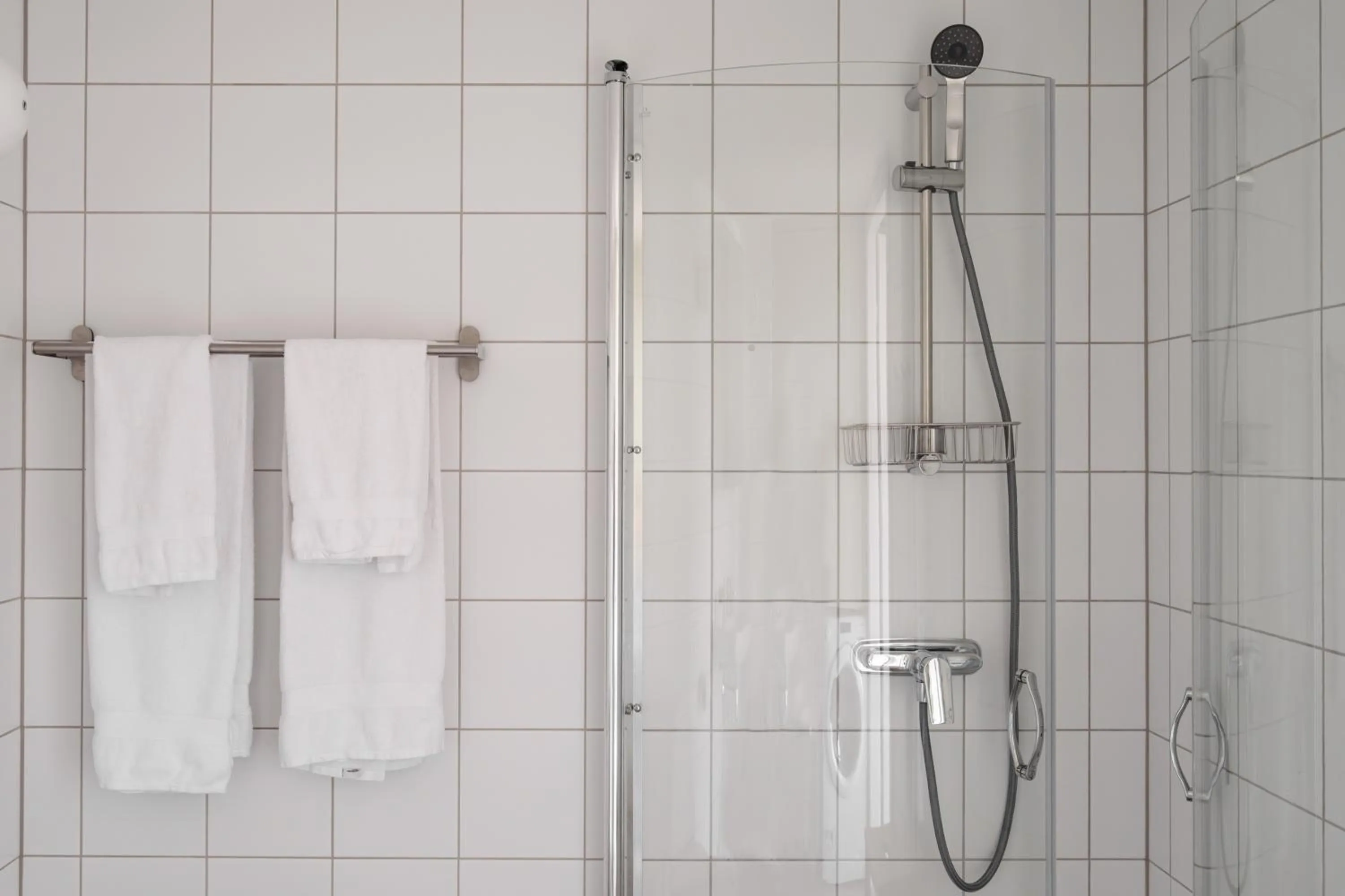 Shower in Waterfront Cabins