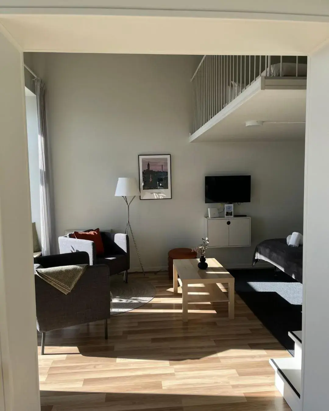 Bed in Waterfront Cabins Bed in Waterfront Cabins