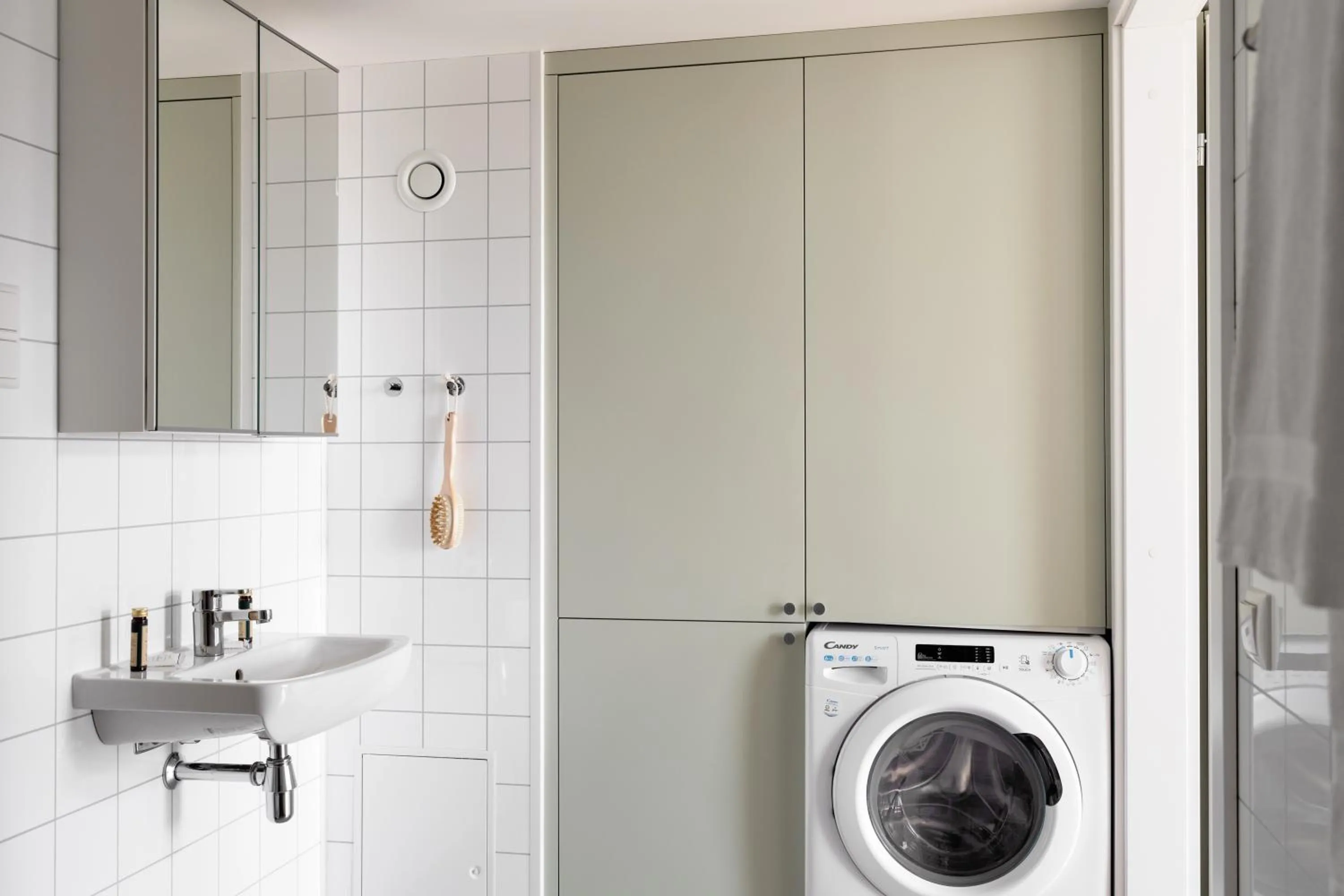 Bathroom in Waterfront Cabins