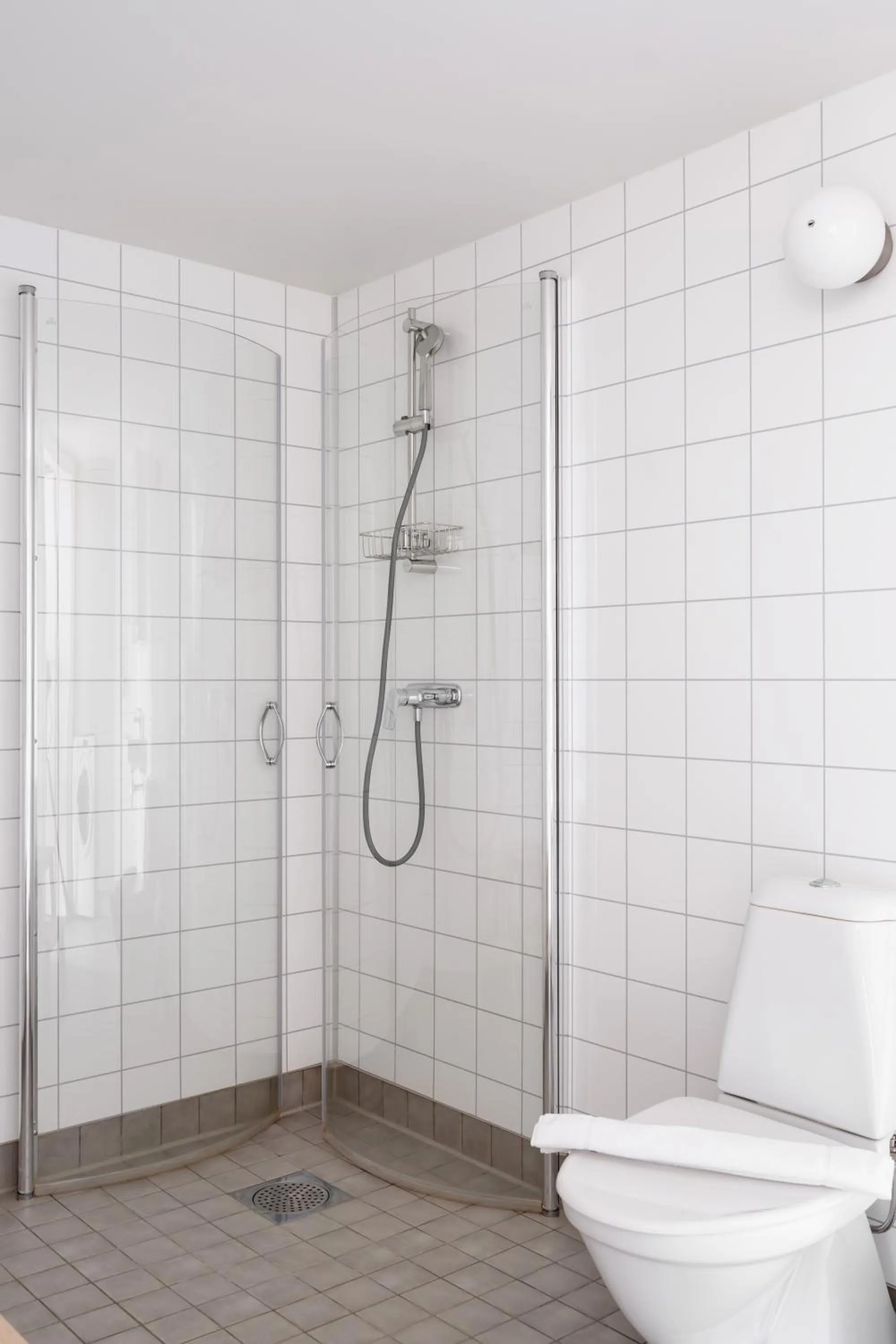 Shower in Waterfront Cabins