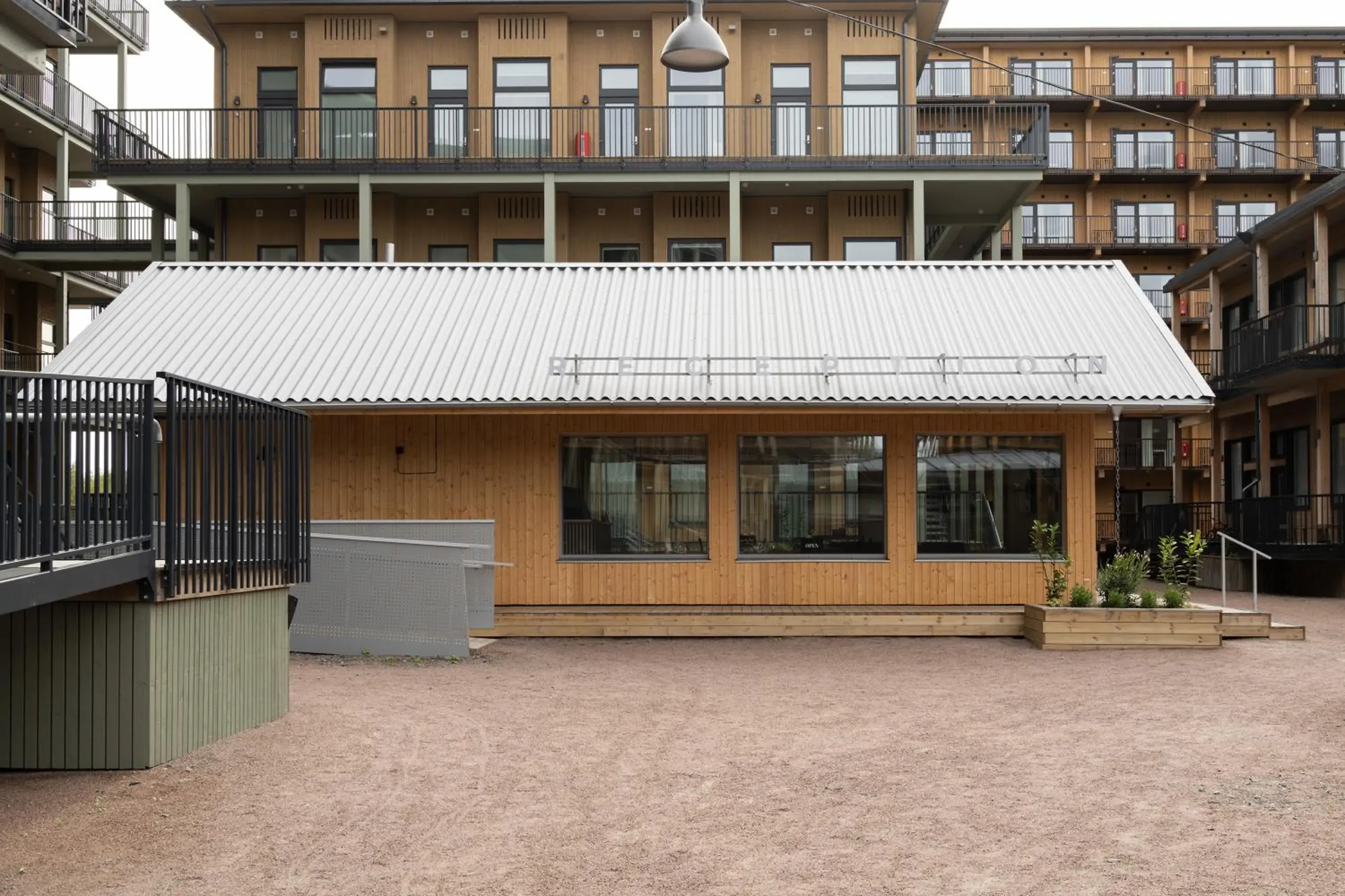 Lobby or reception in Waterfront Cabins Lobby or reception in Waterfront Cabins