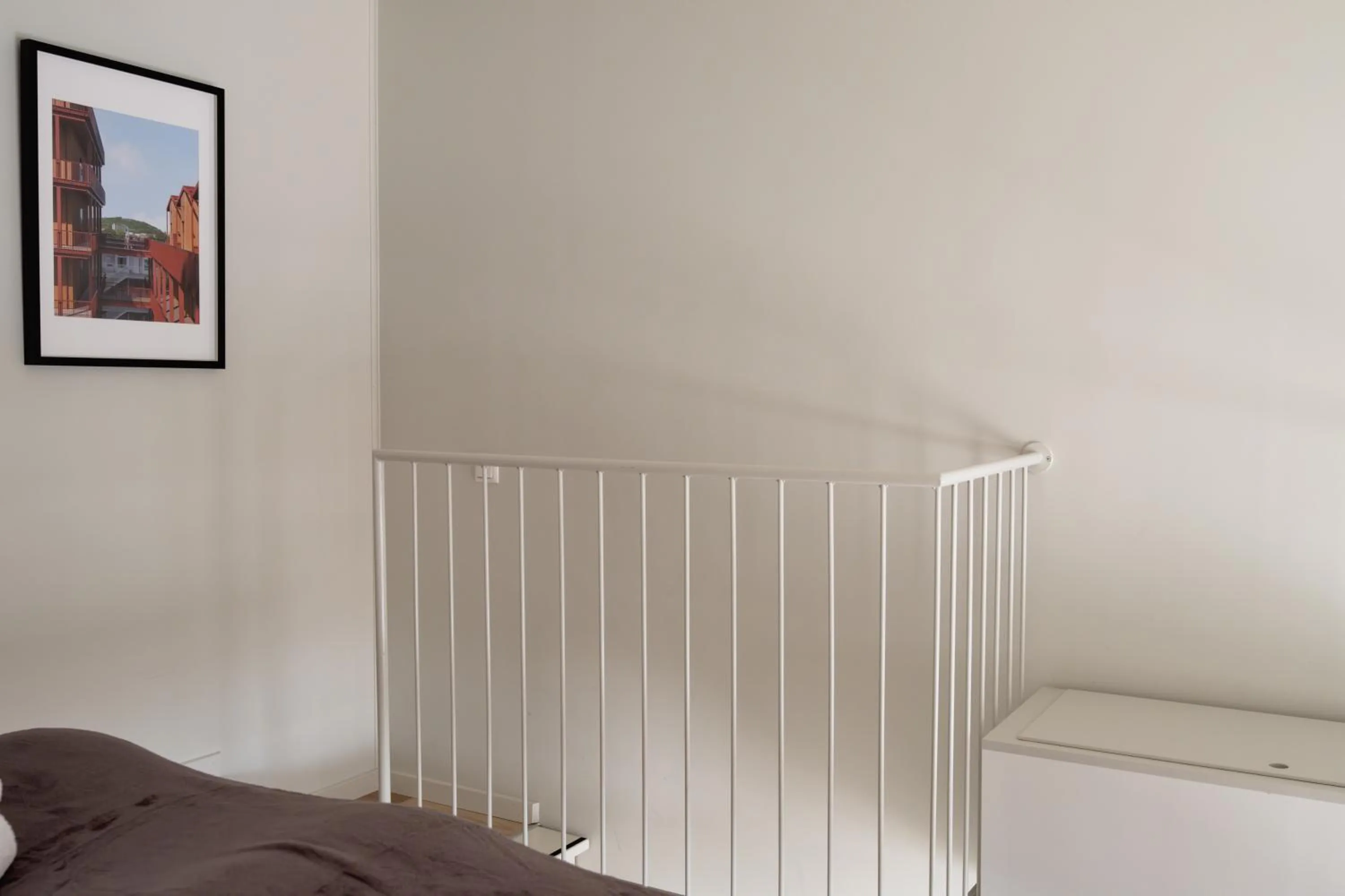 Photo of the whole room, Bed in Waterfront Cabins