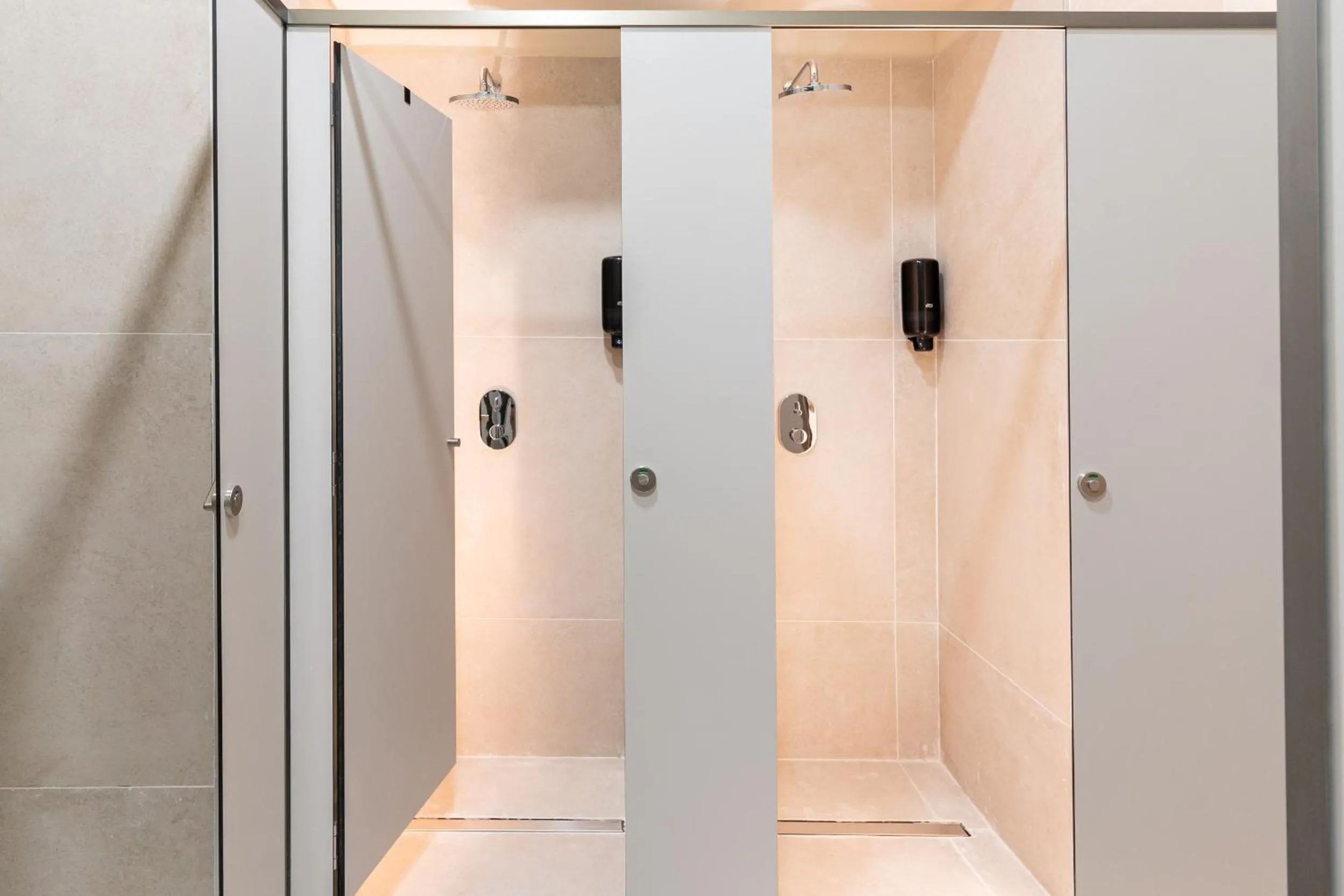 Shower in Literal Hostel