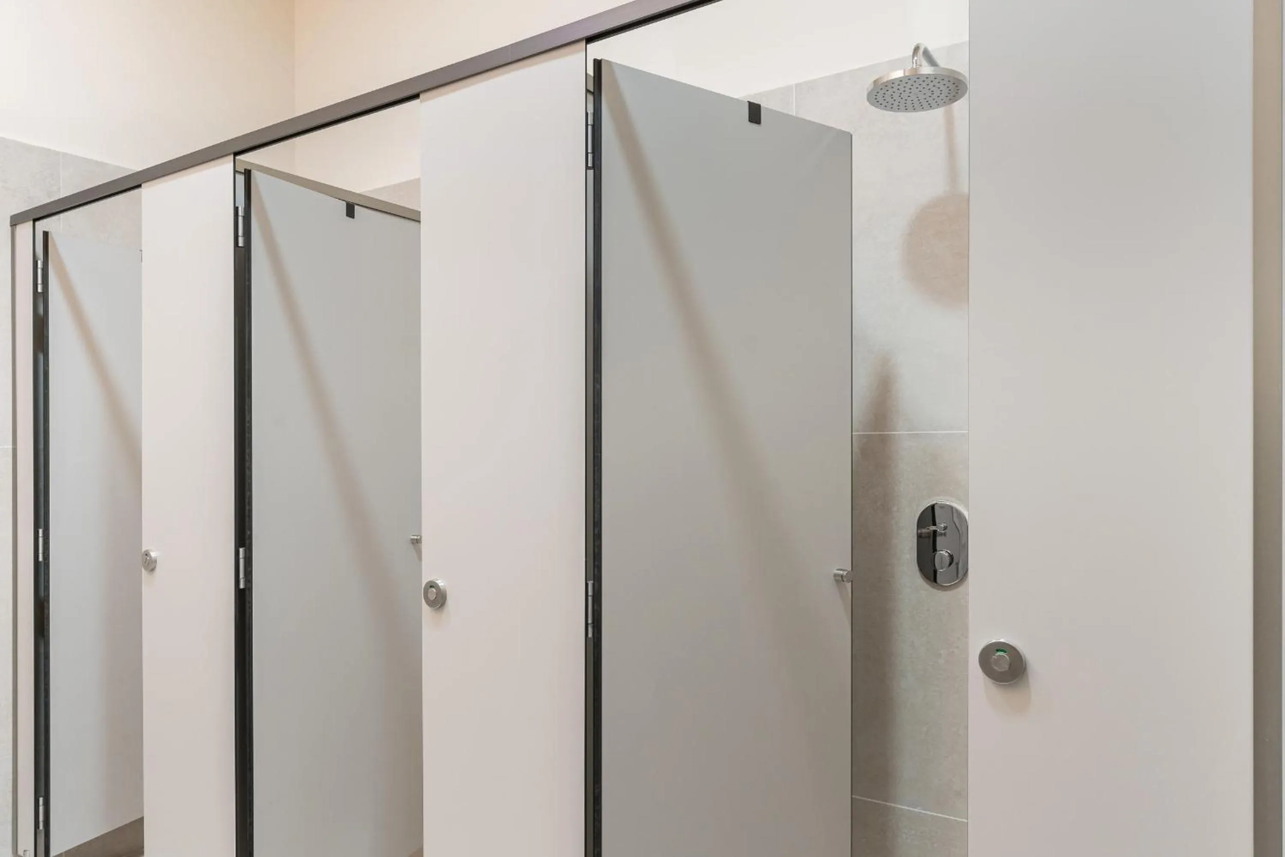 Shower in Literal Hostel