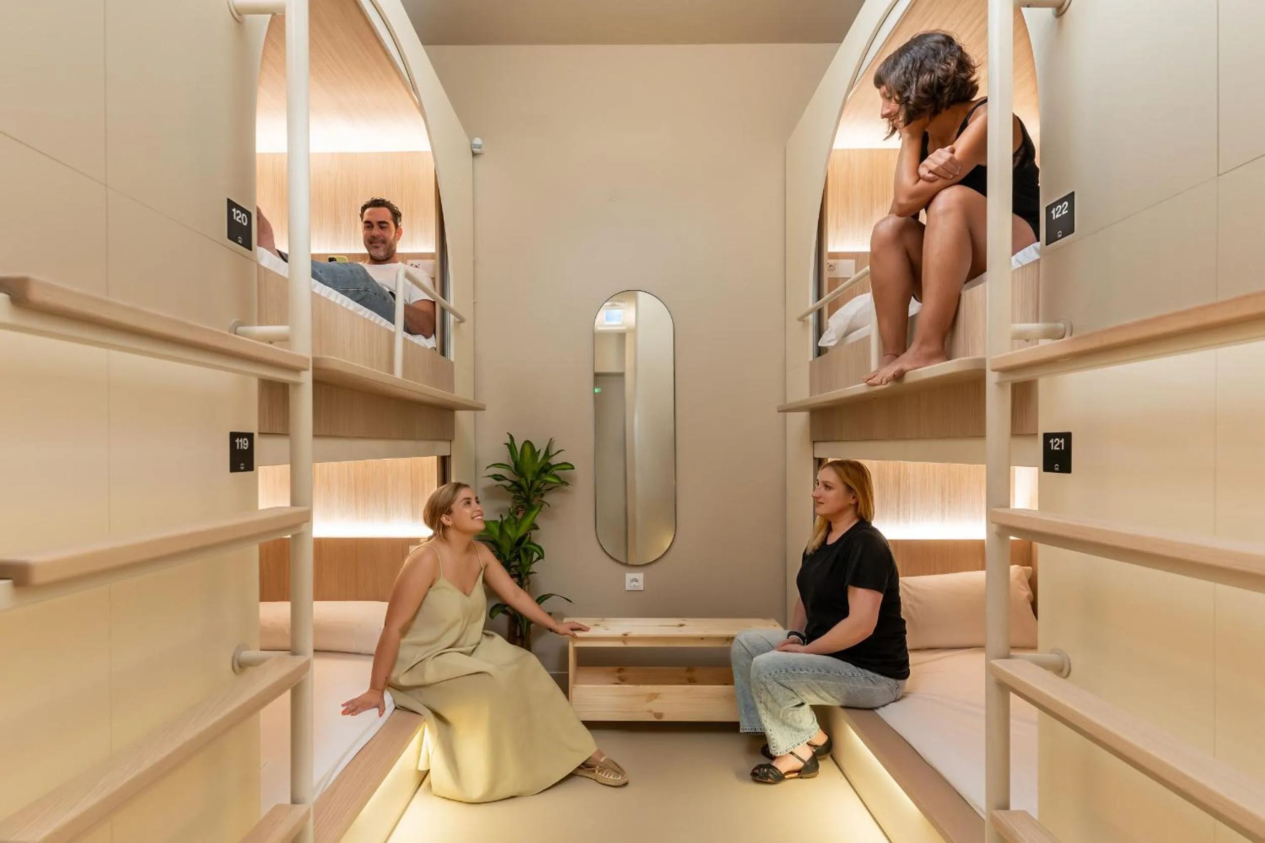 Bed in Literal Hostel