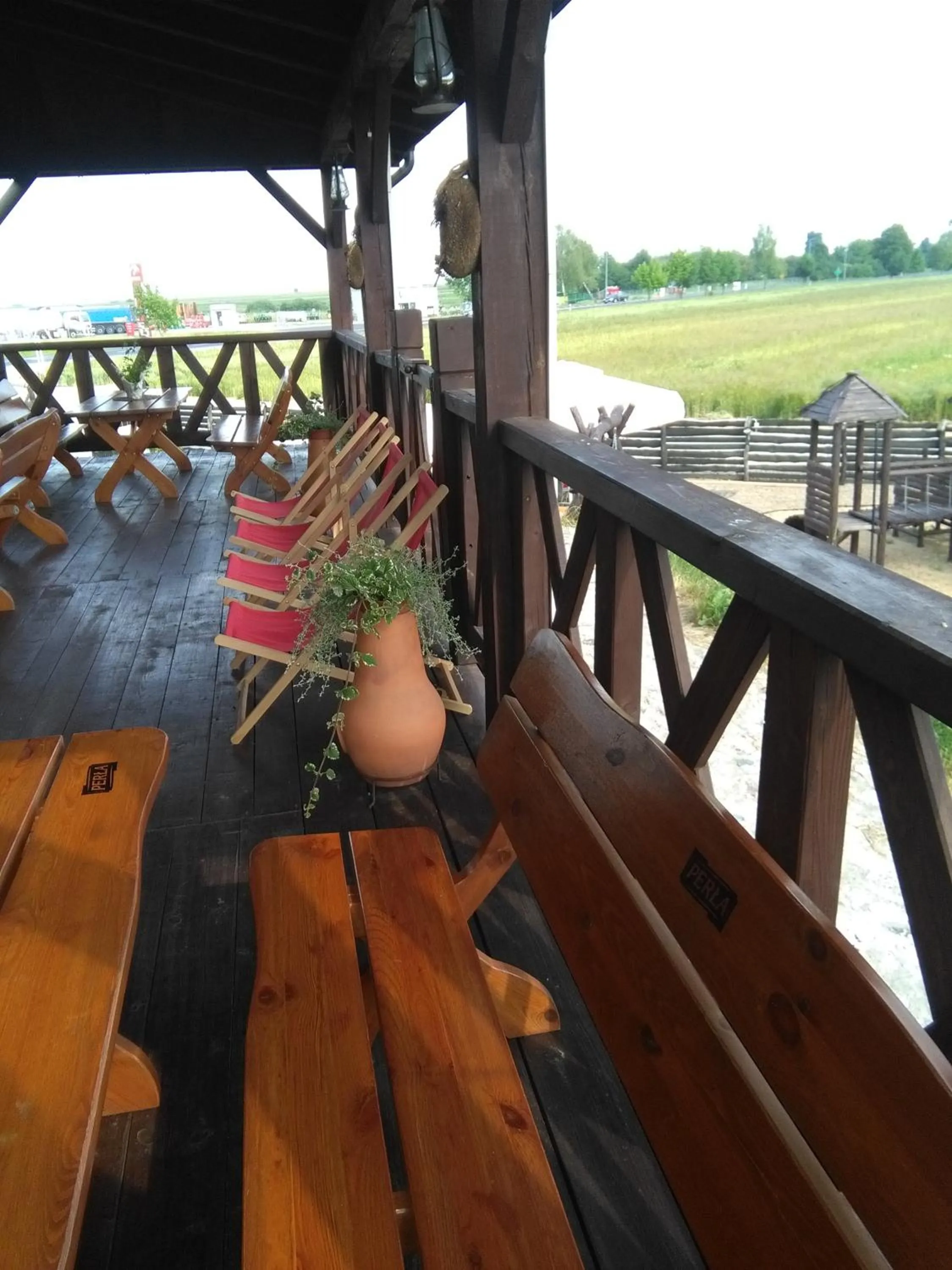 Balcony/Terrace in Karczma Zamojszczyzna