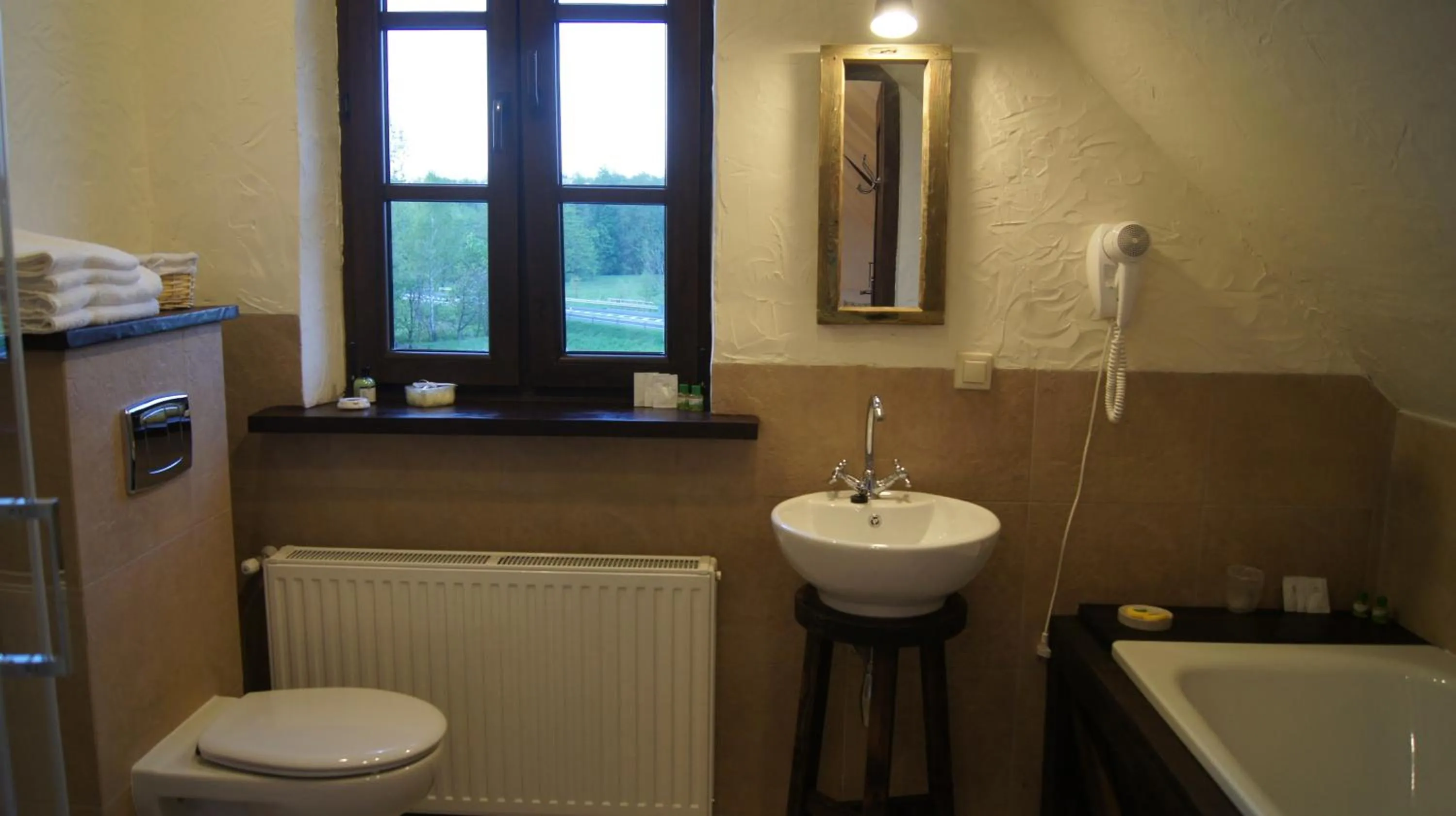 Bathroom in Karczma Zamojszczyzna