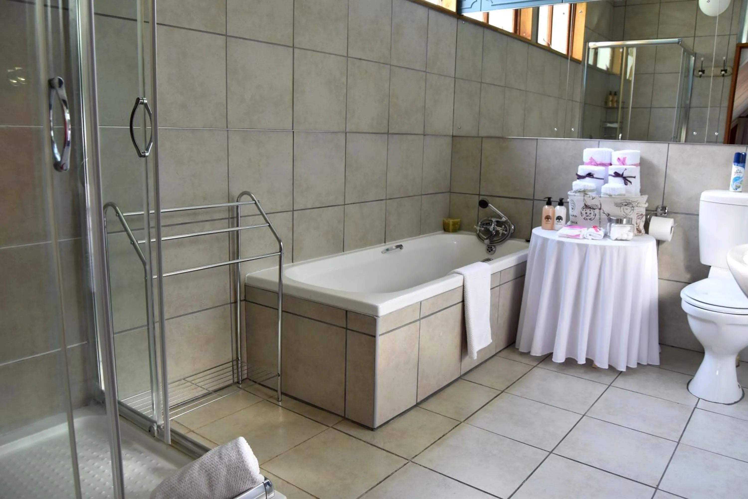 Shower in The Clarens Country House