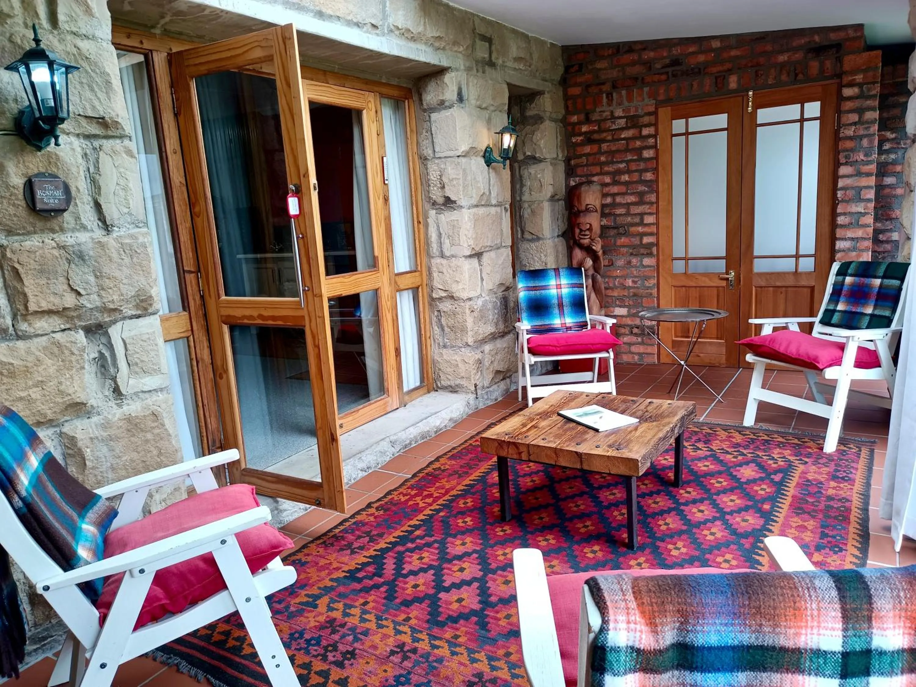 Patio in The Clarens Country House