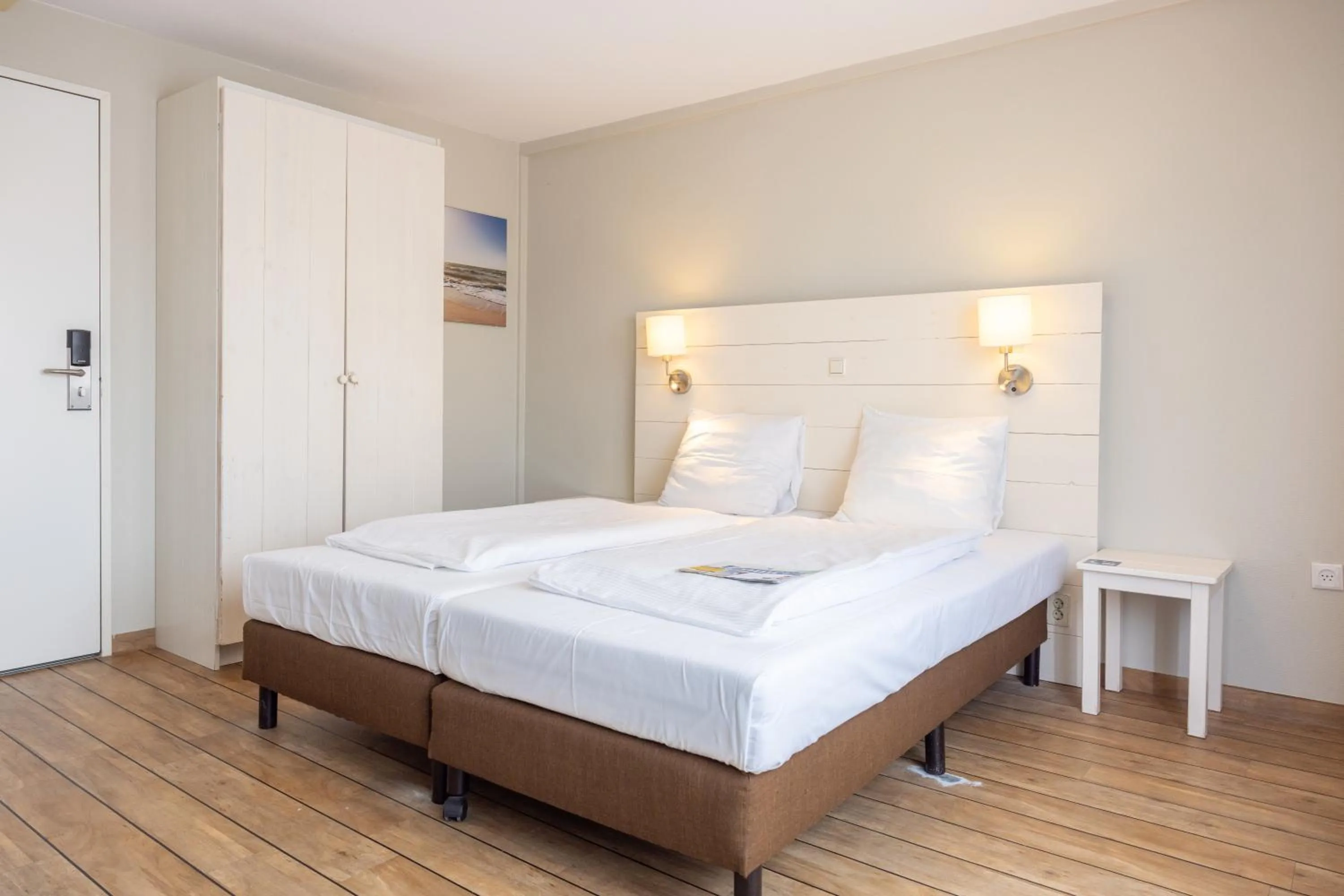 Bedroom, Bed in Fletcher Hotel - Restaurant de Cooghen