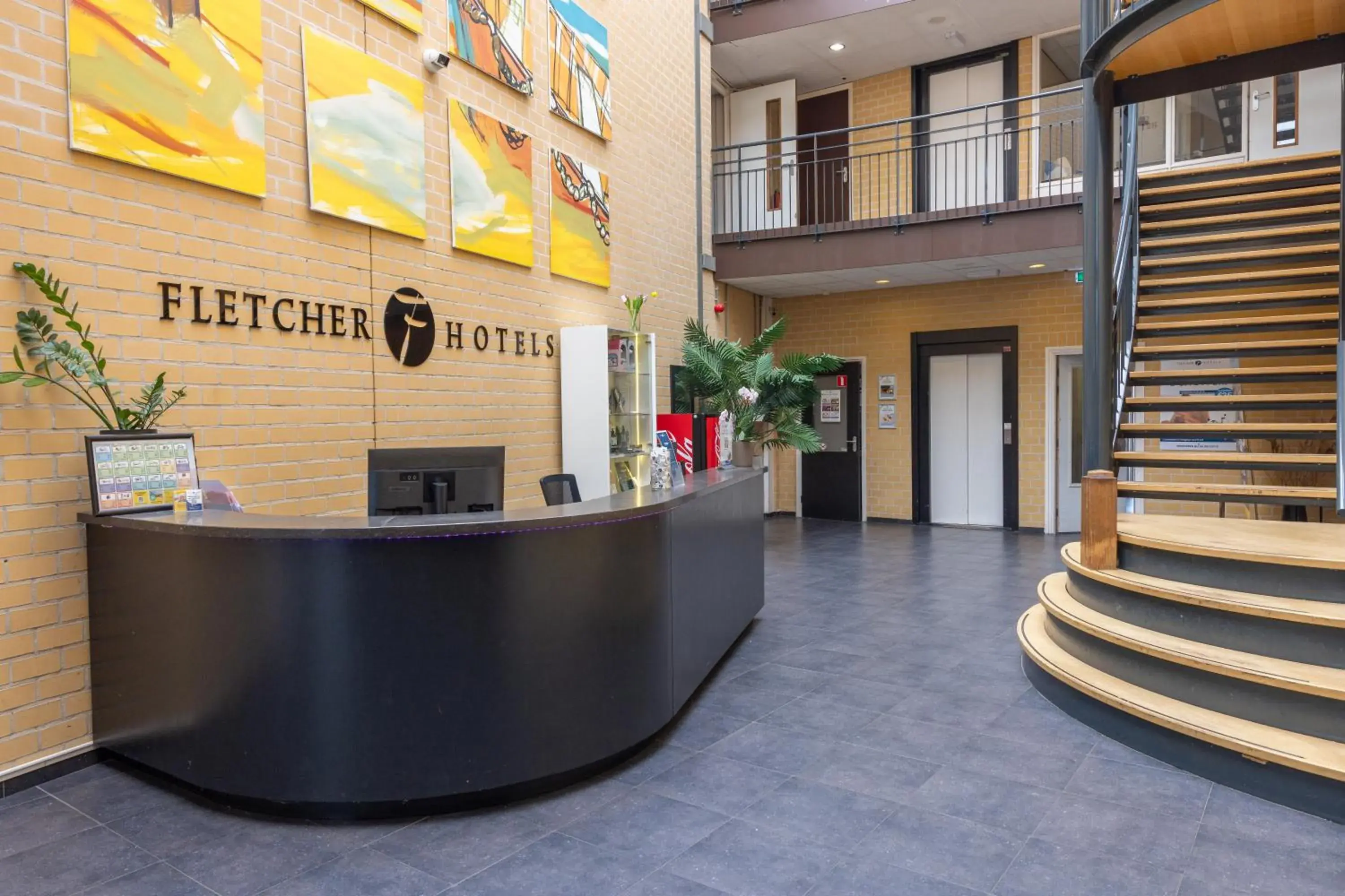 Lobby or reception in Fletcher Hotel - Restaurant de Cooghen Lobby or reception in Fletcher Hotel - Restaurant de Cooghen