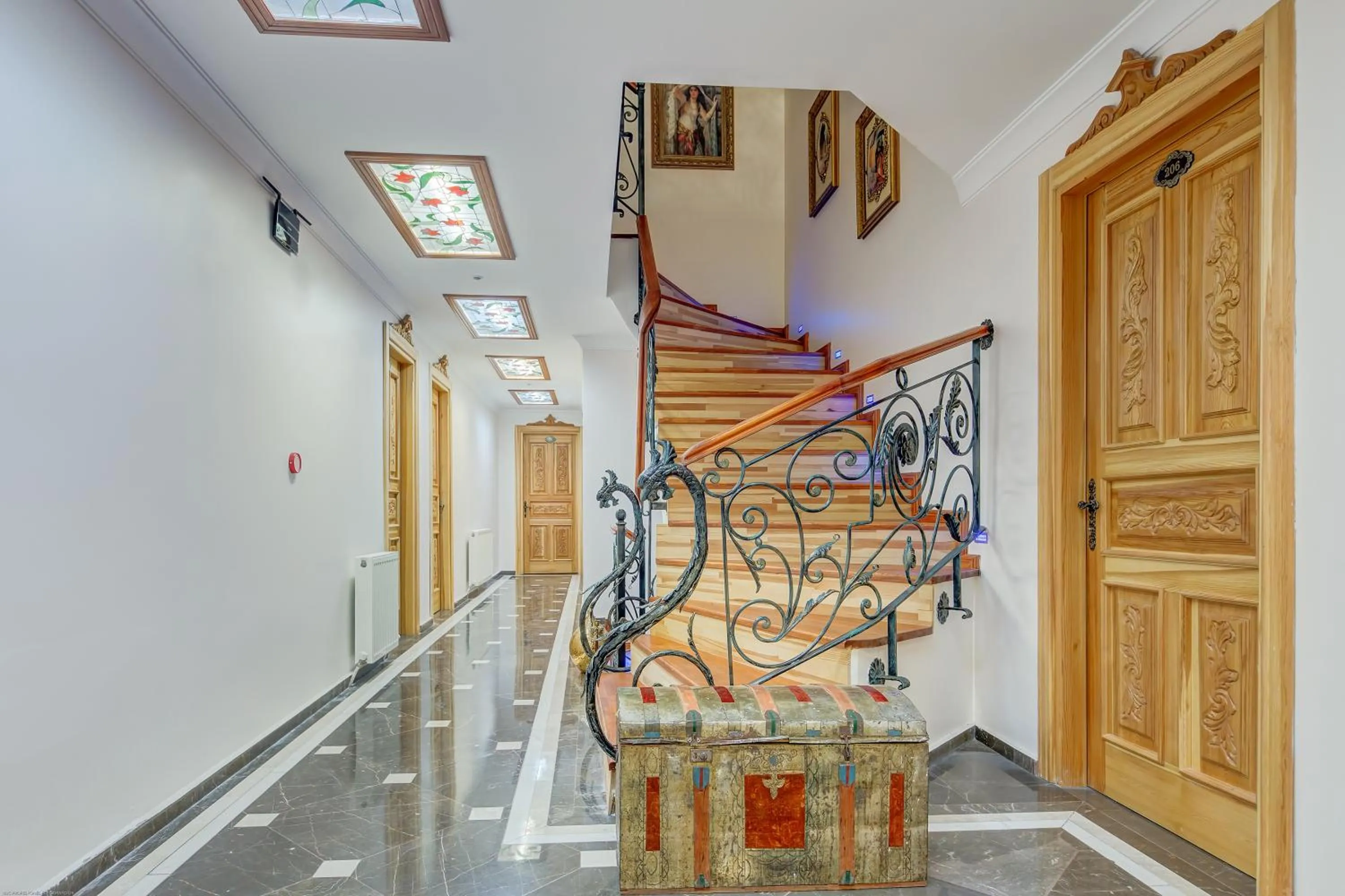 Facade/entrance in Cunda Esen Hotel