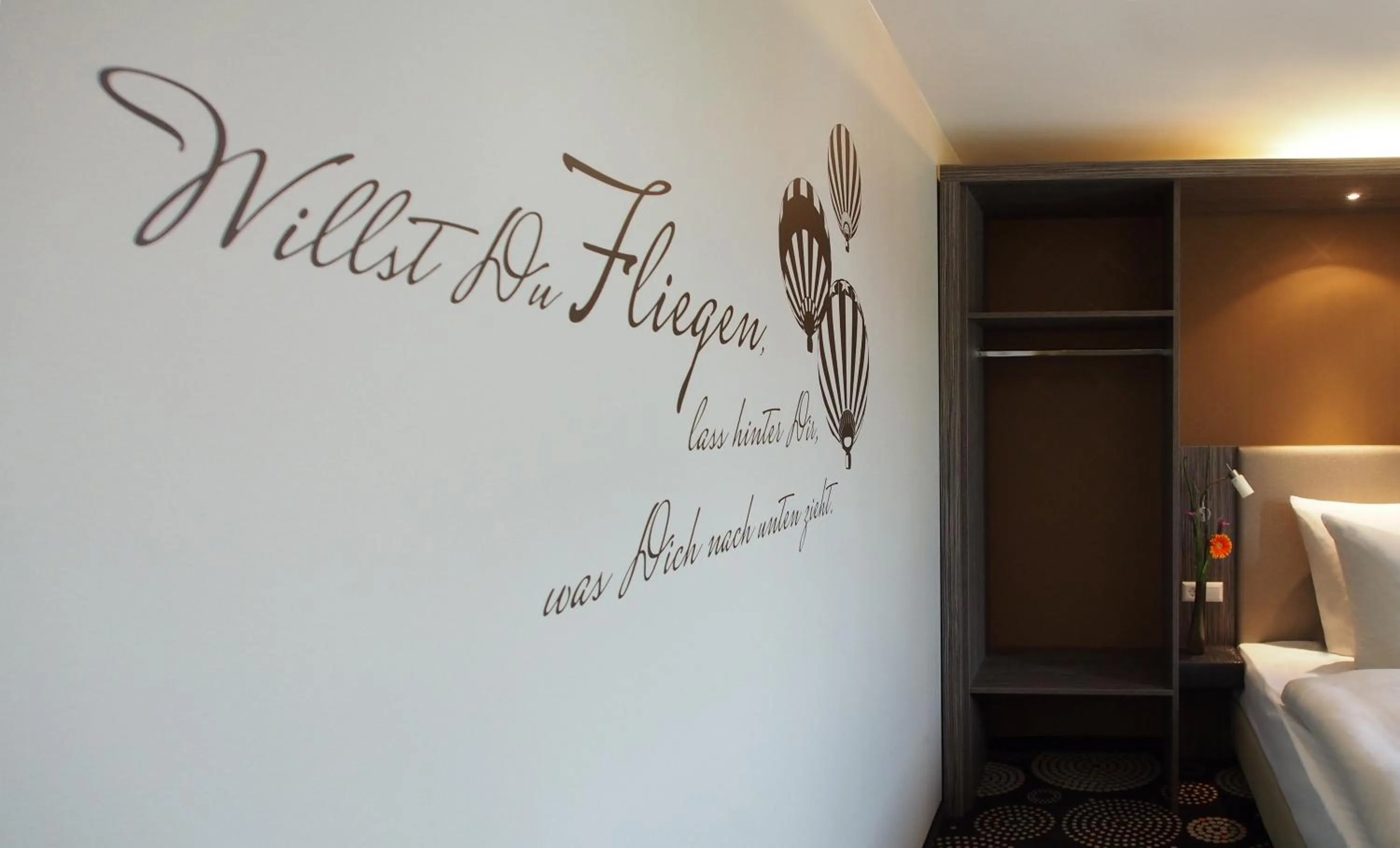 Decorative detail, Bed in Myhotel