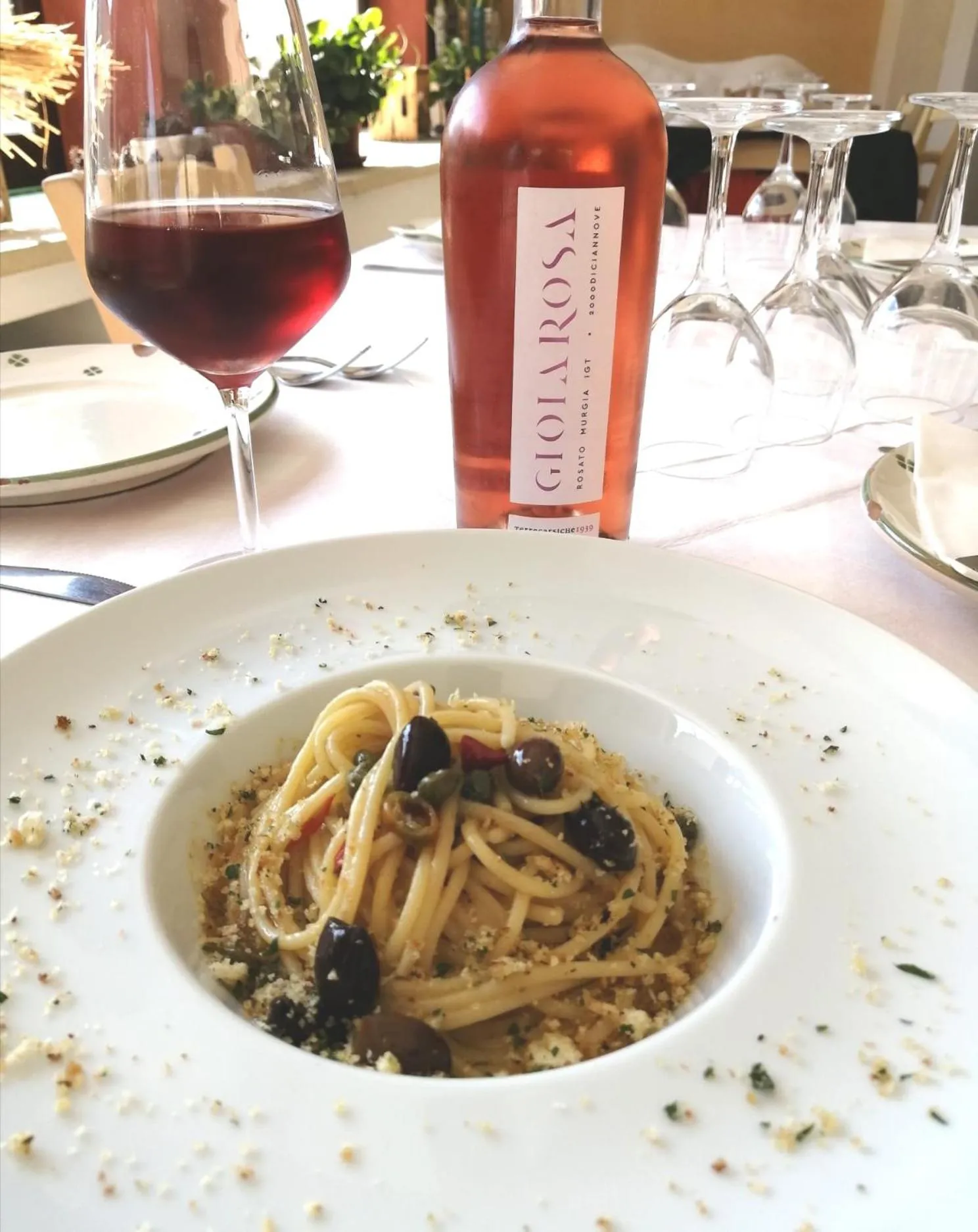 Food and drinks in Agriturismo Il Trappeto