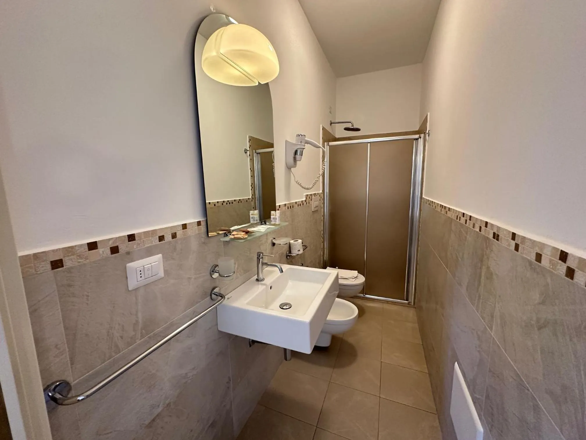 Shower in Agriturismo Il Trappeto