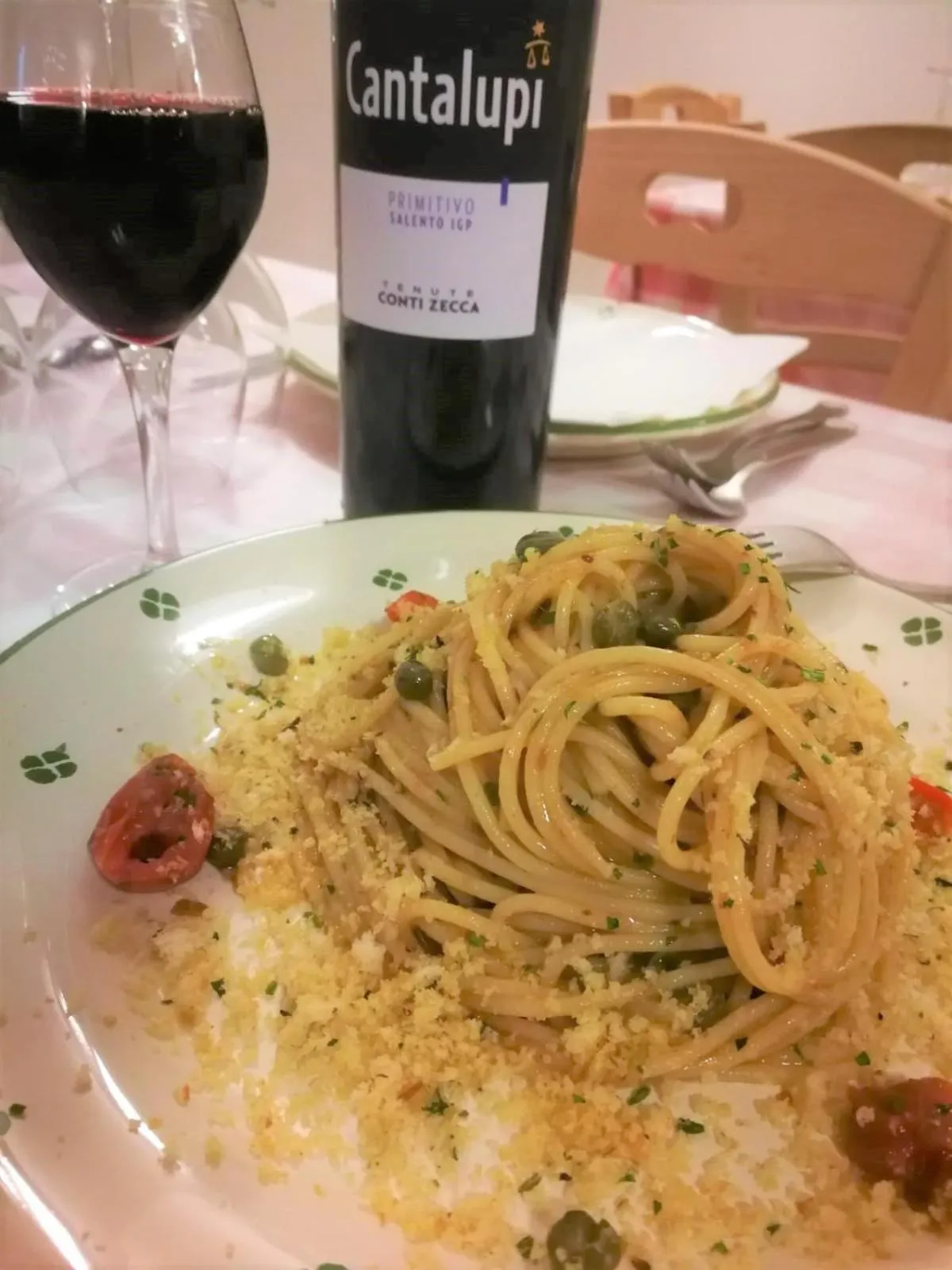 Food and drinks in Agriturismo Il Trappeto