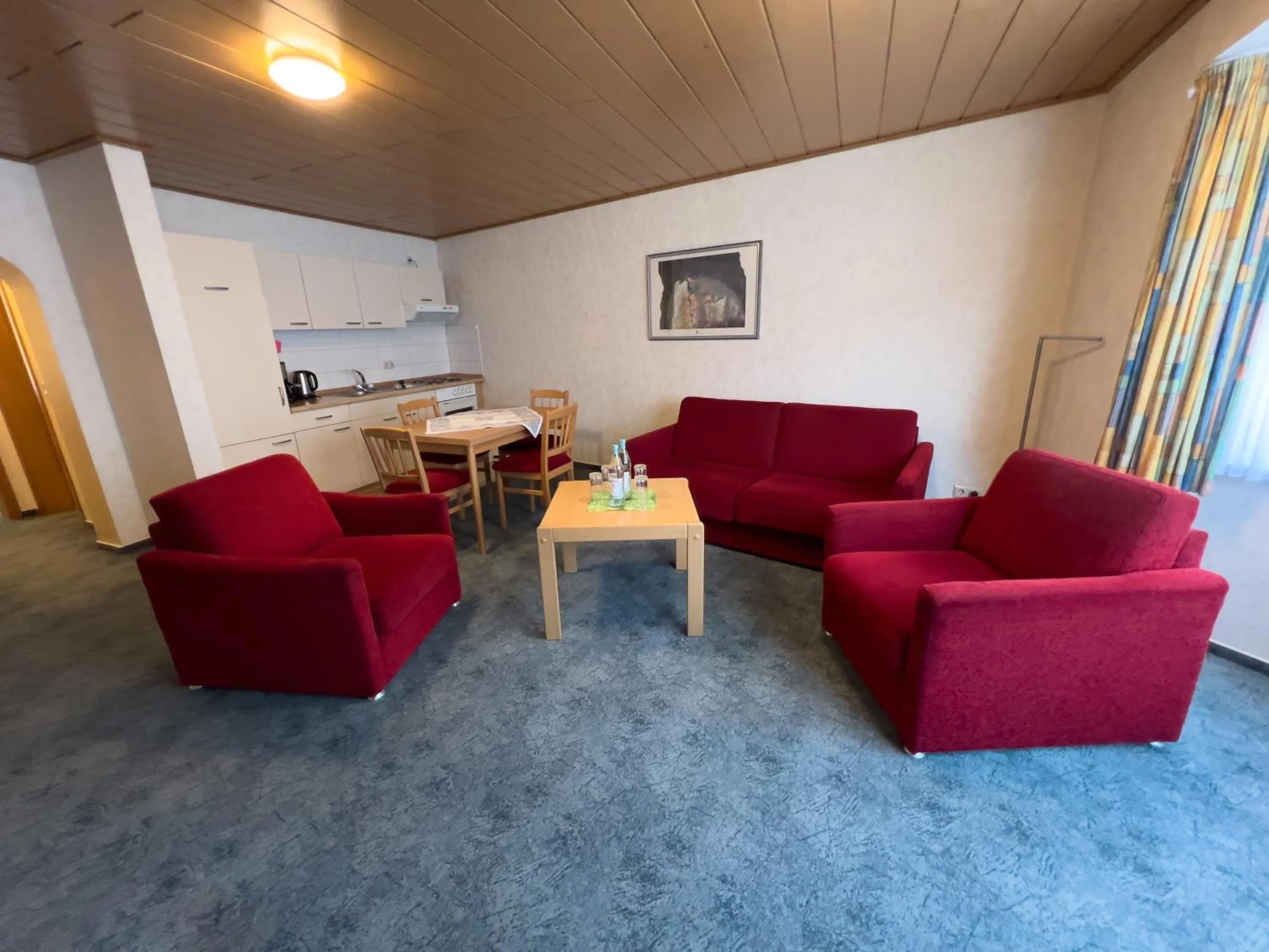 Kitchen or kitchenette in Hotel Haus Christel