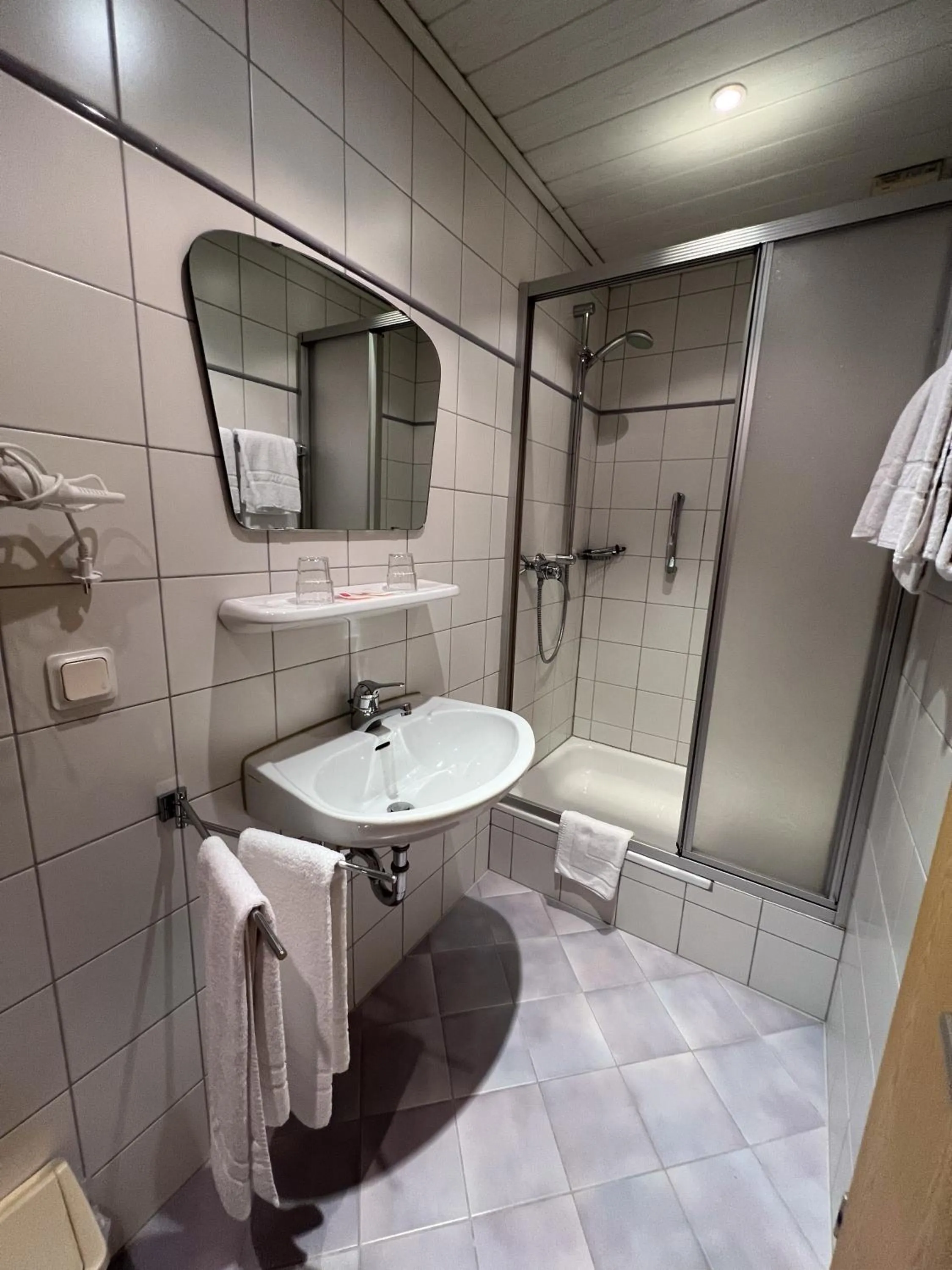 Shower in Hotel Haus Christel