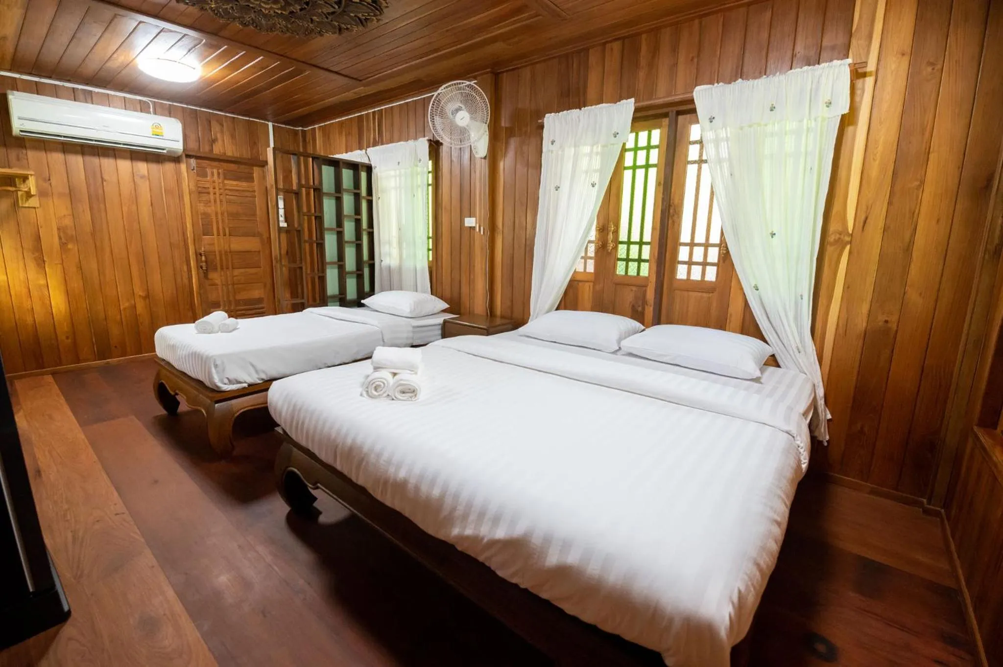 Bed in Suk Sabai Homestay