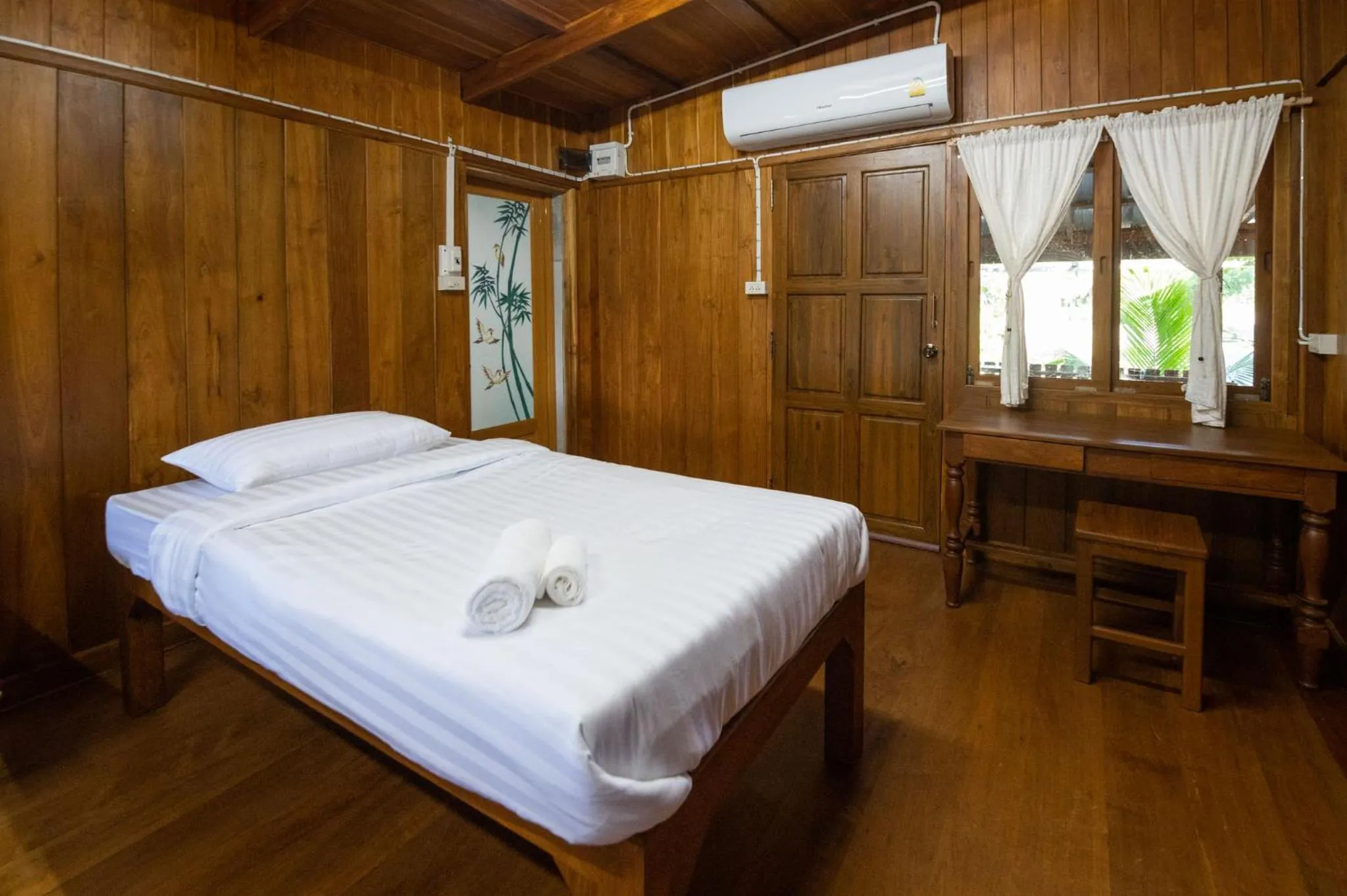 Bed in Suk Sabai Homestay