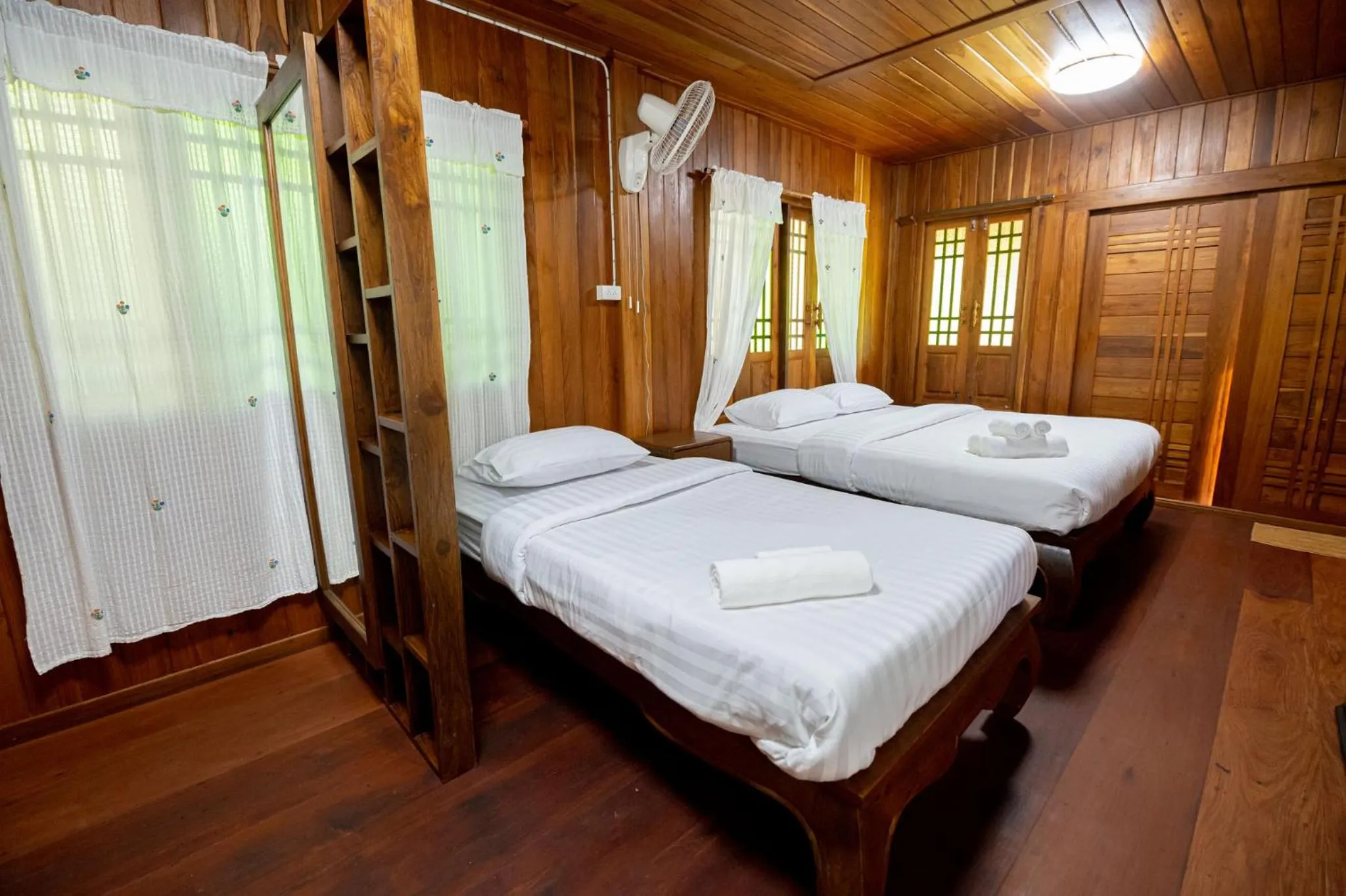 Bed in Suk Sabai Homestay