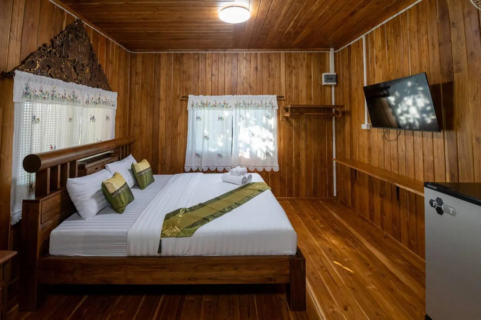 Bed in Suk Sabai Homestay