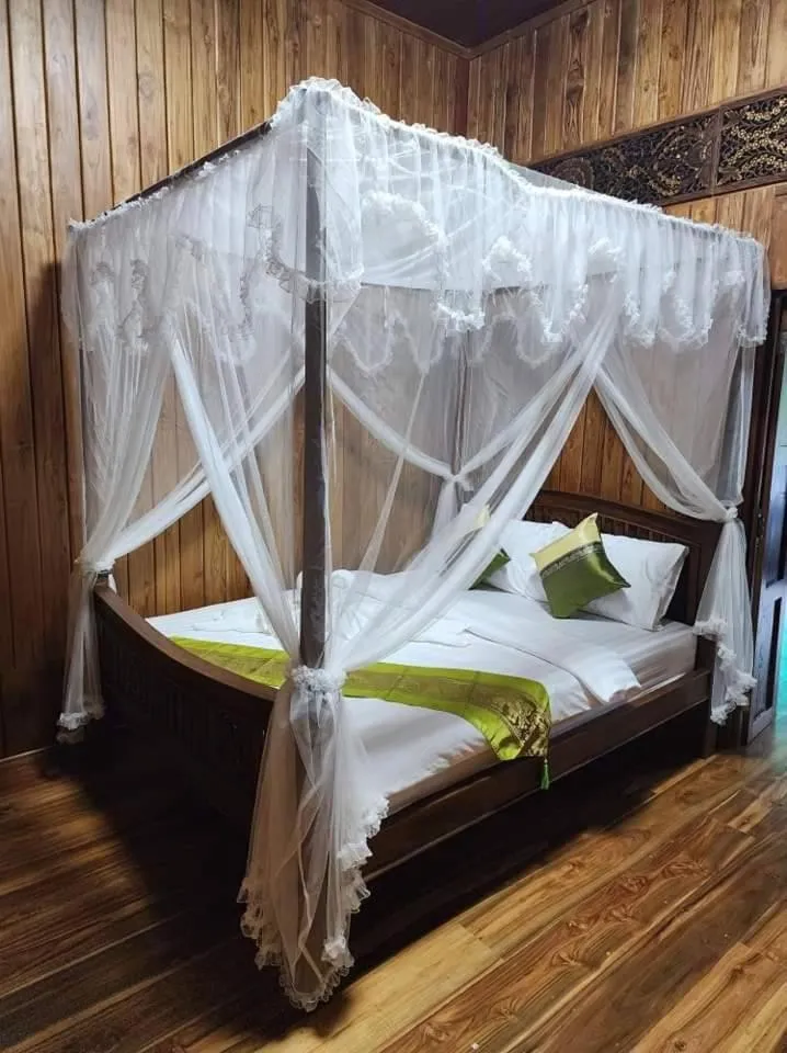 Bed in Suk Sabai Homestay
