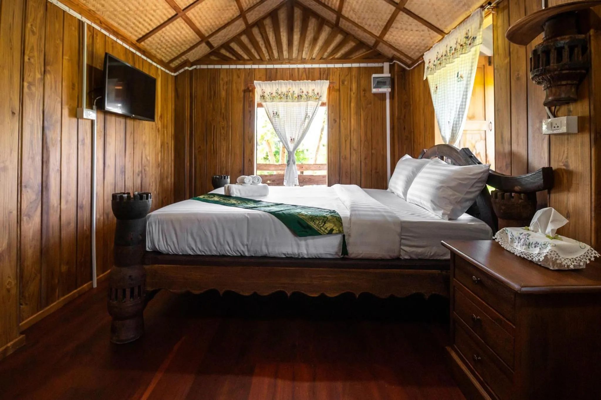 Bed in Suk Sabai Homestay