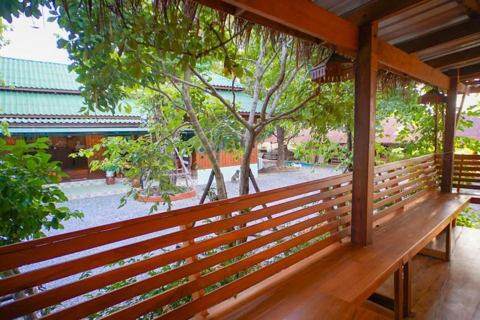 Balcony/Terrace in Suk Sabai Homestay