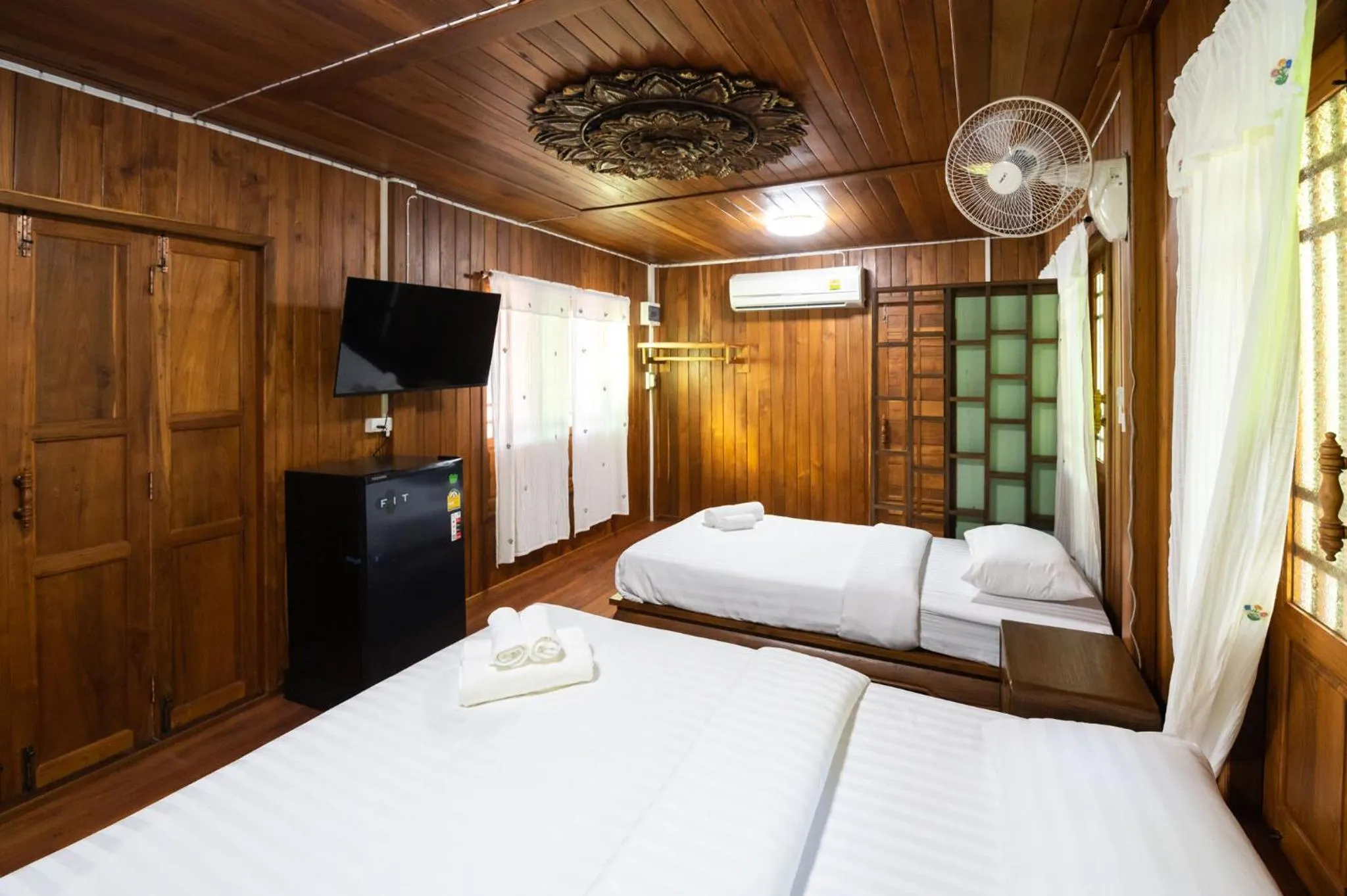 Bed in Suk Sabai Homestay