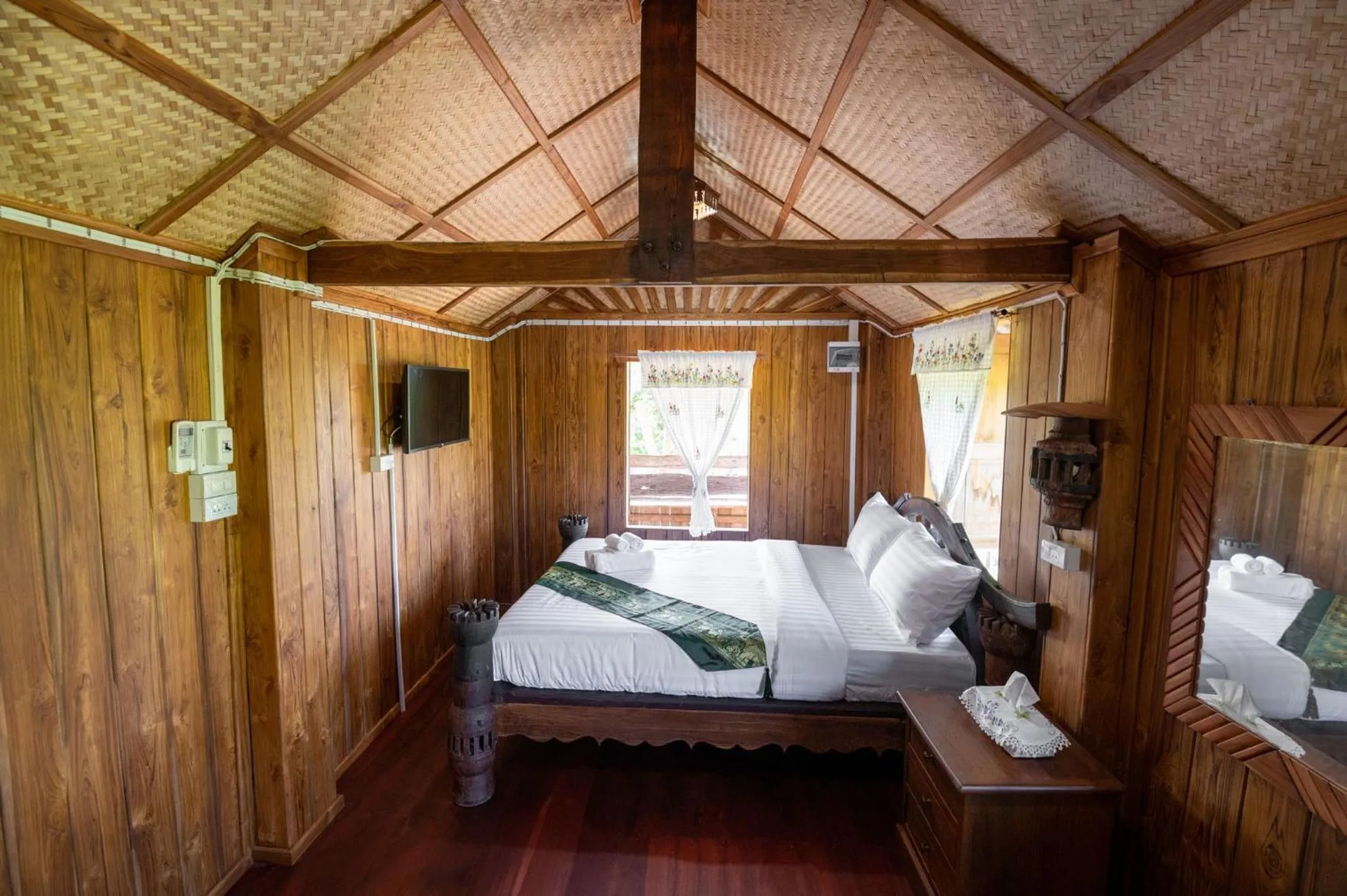 Bed in Suk Sabai Homestay