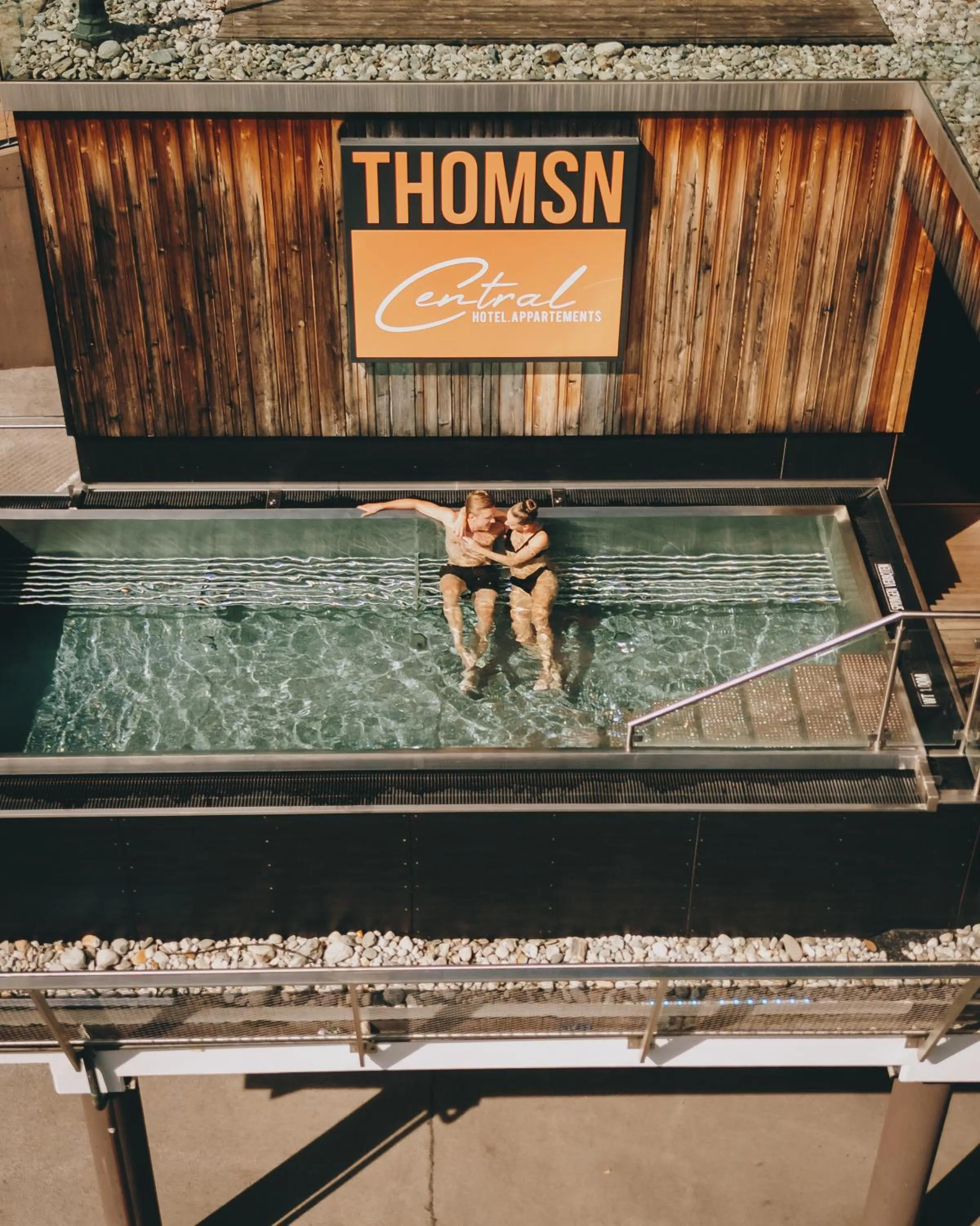 Swimming pool in THOMSN Central Hotel & Appartements