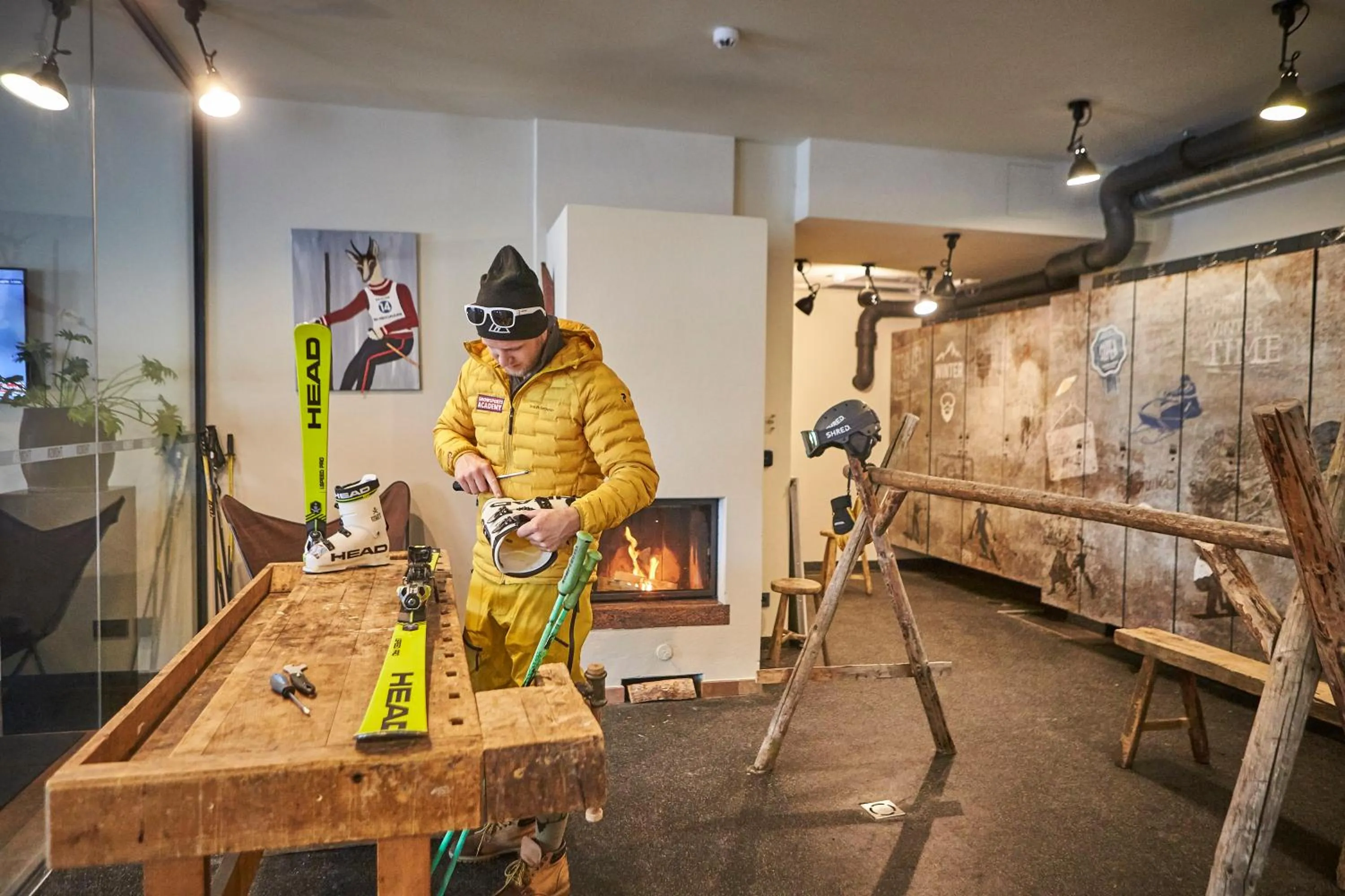 Skiing in THOMSN Central Hotel & Appartements